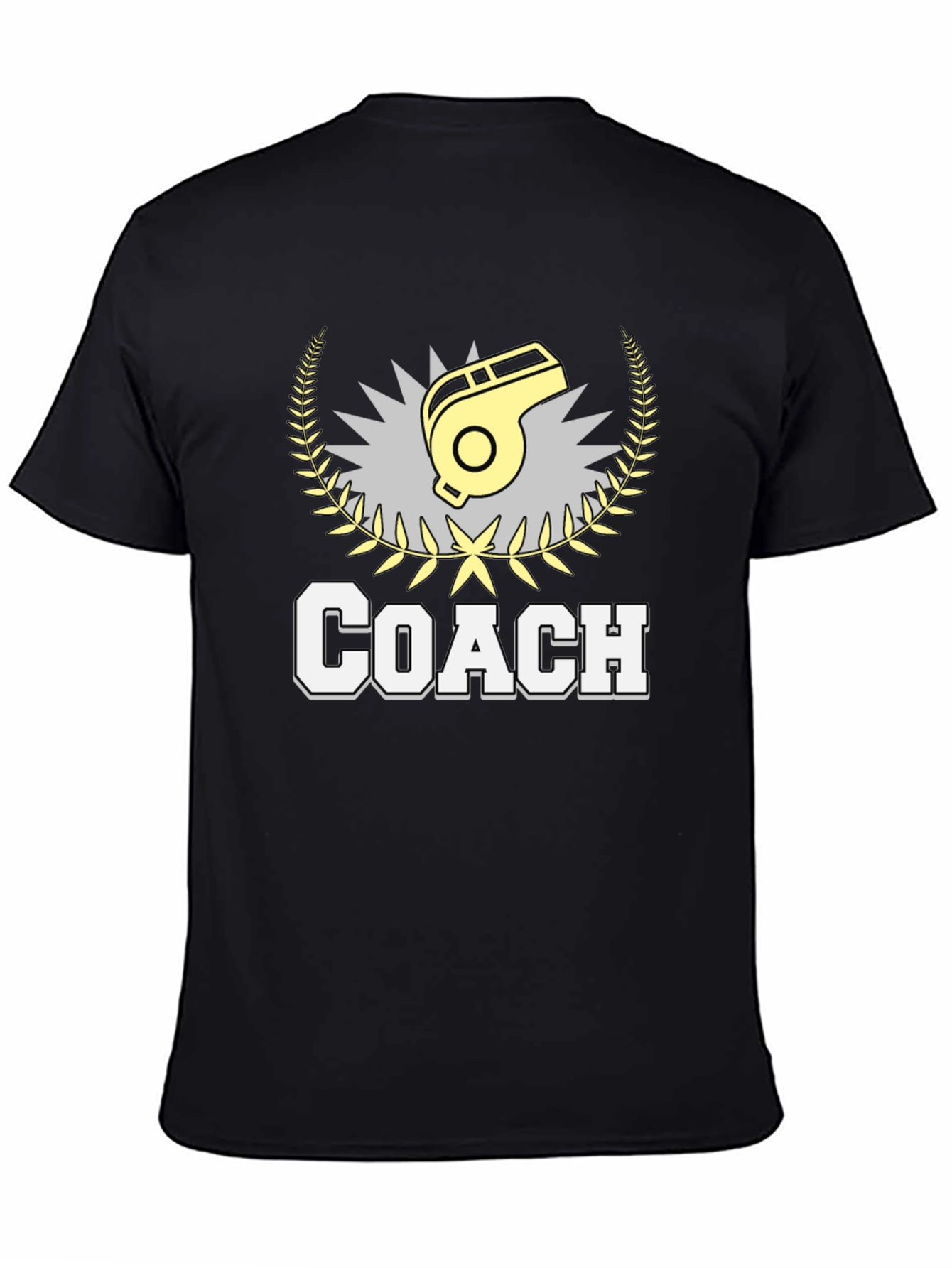 Coach Graphic T-Shirt - Sports Trainer Tee