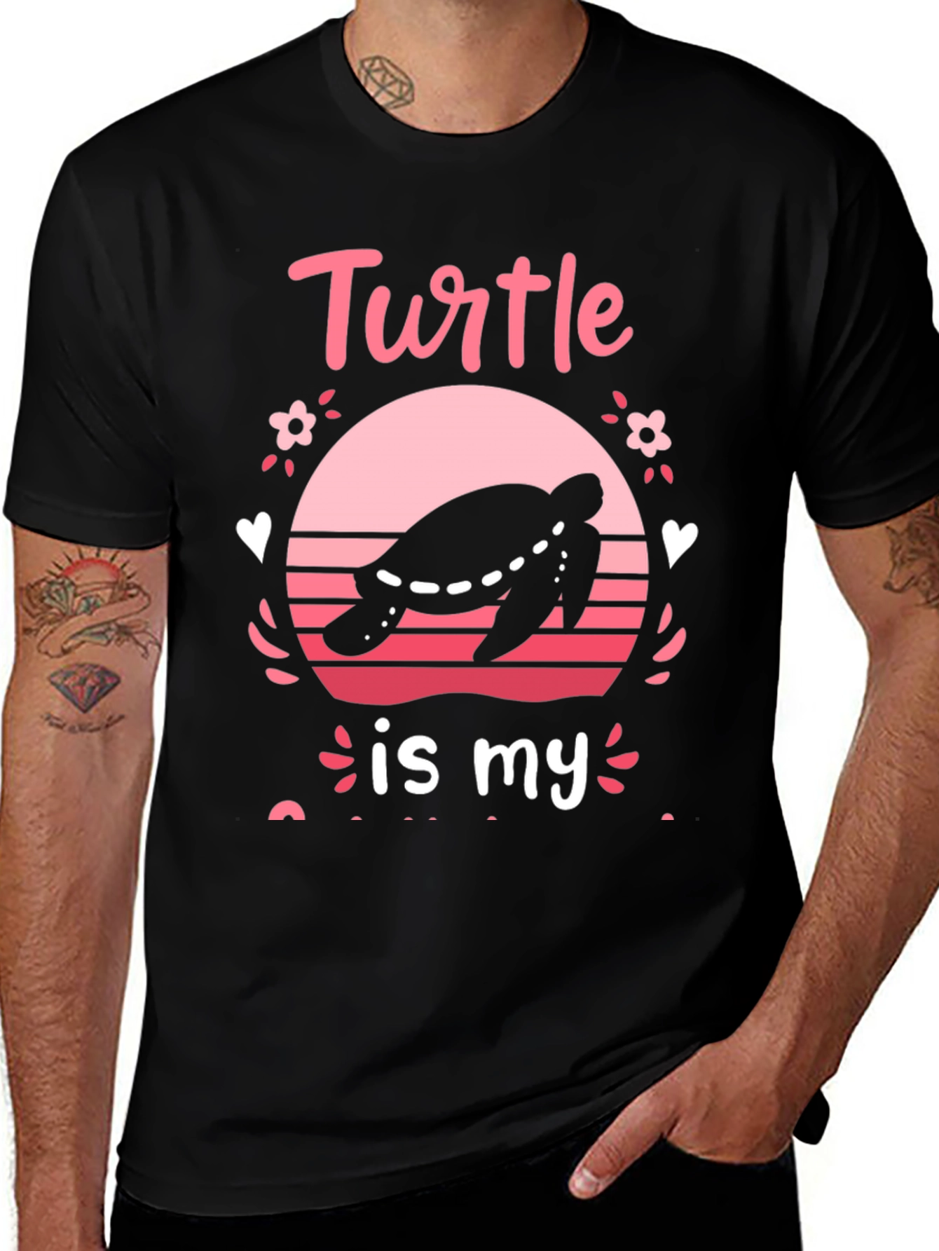 Turtle Is My Valentine T-Shirt