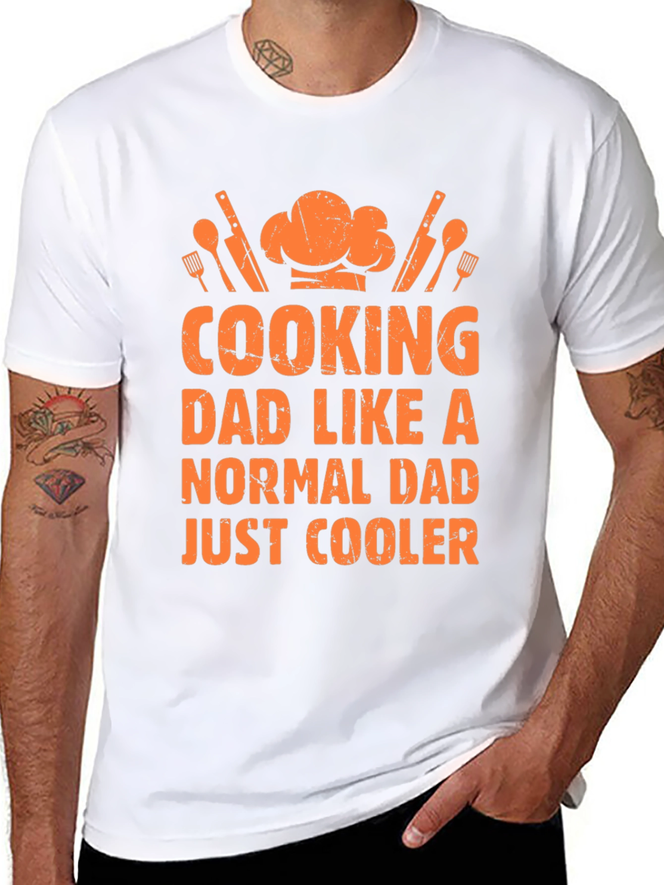 Cooking Dad T-Shirt - Cool Chef Fathers Day Tee