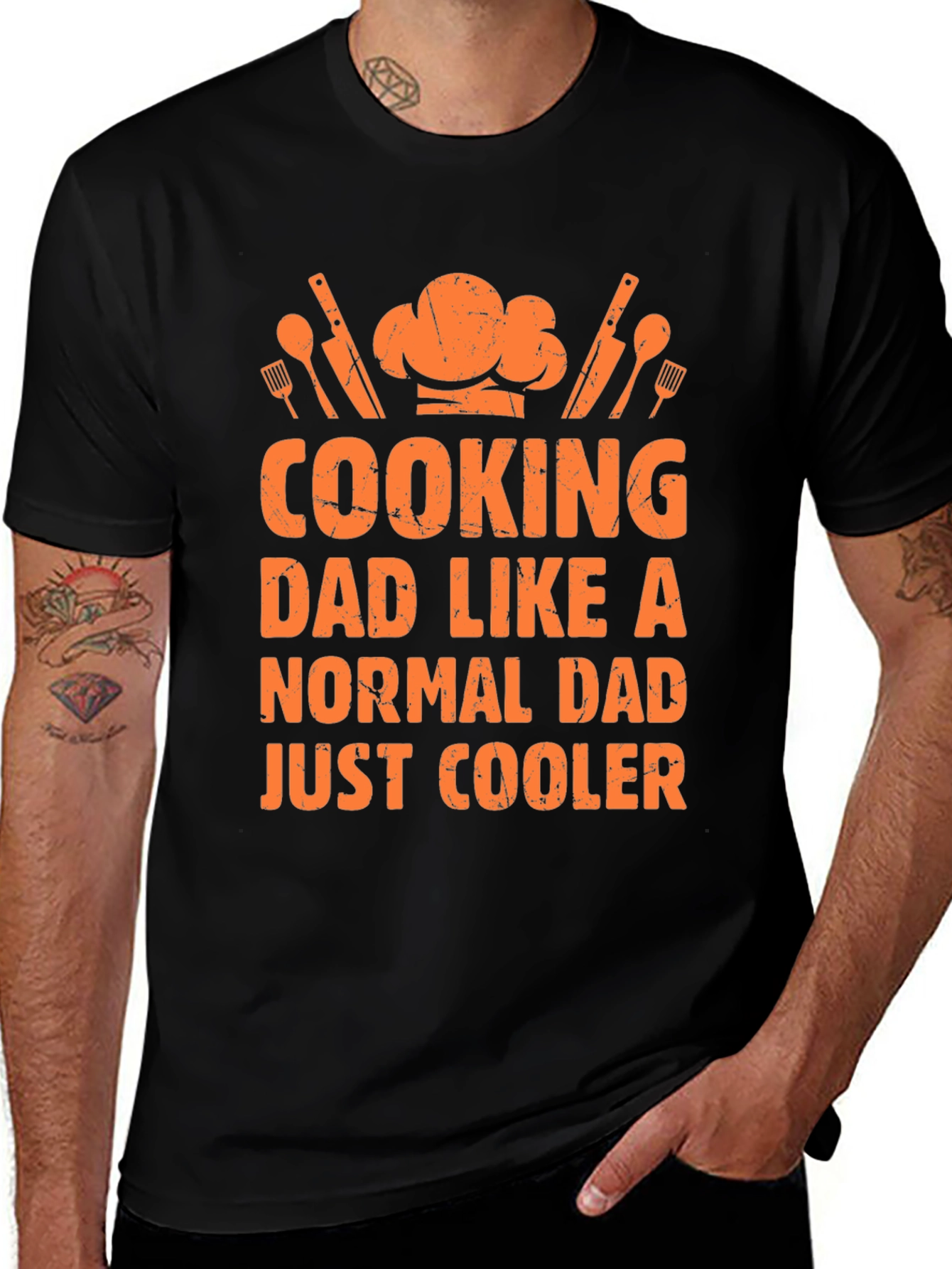 Cooking Dad T-Shirt - Cool Chef Fathers Day Tee