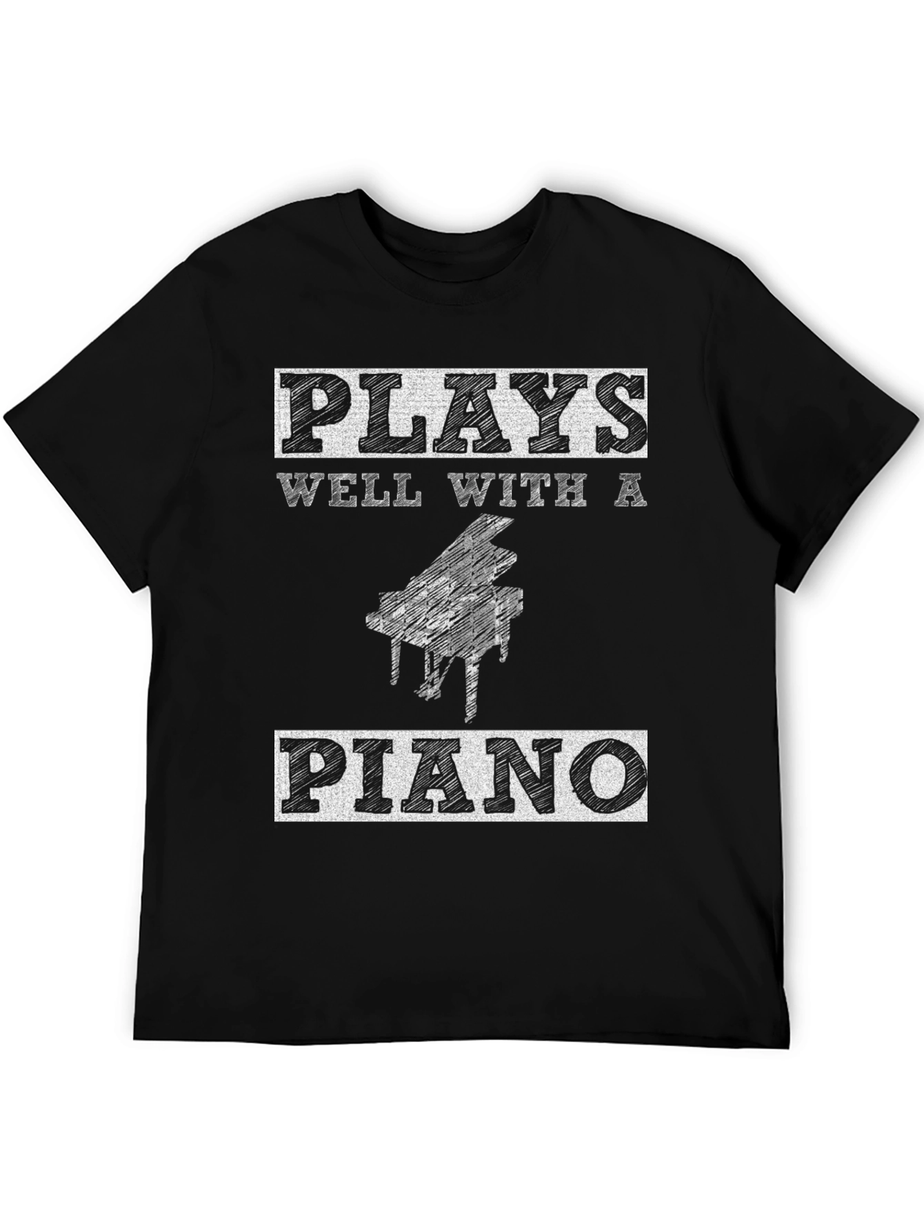 Plays Well With A Piano T-Shirt