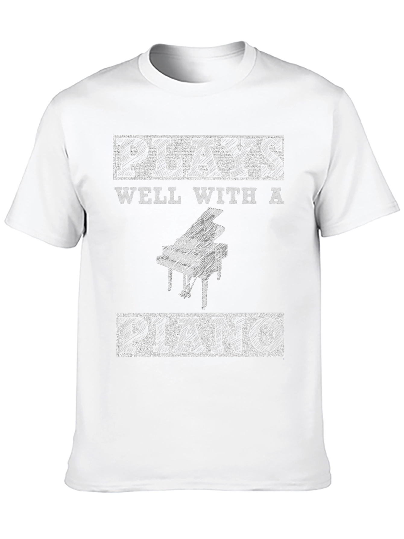 Plays Well With A Piano T-Shirt