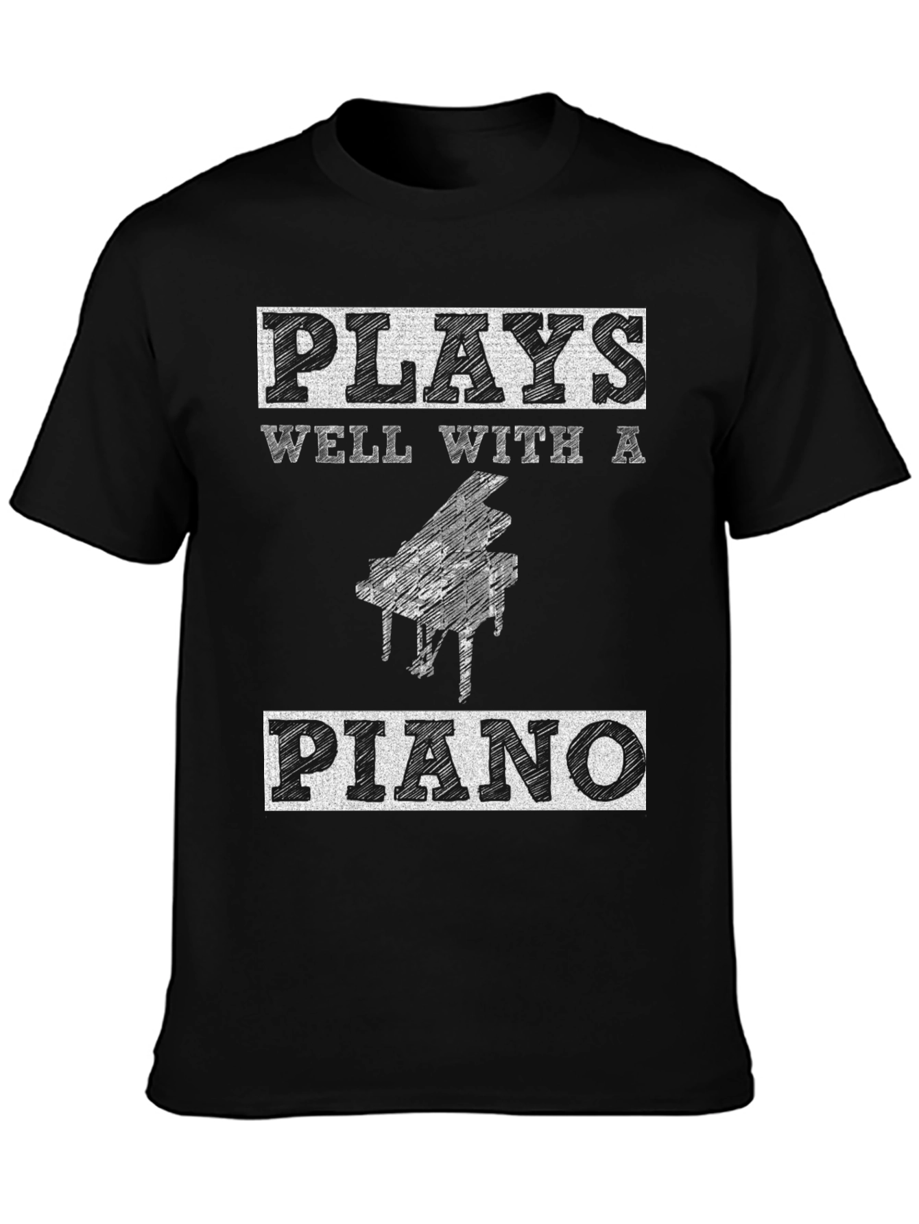 Plays Well With A Piano T-Shirt