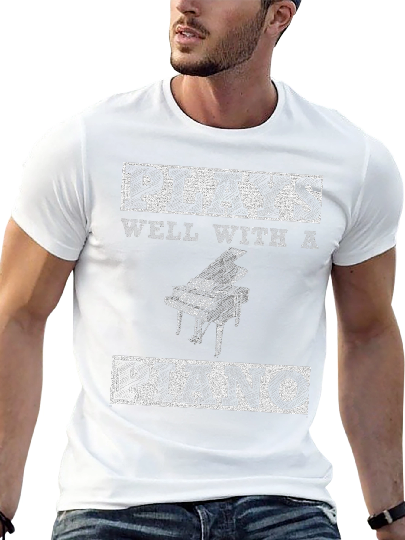 Plays Well With A Piano T-Shirt