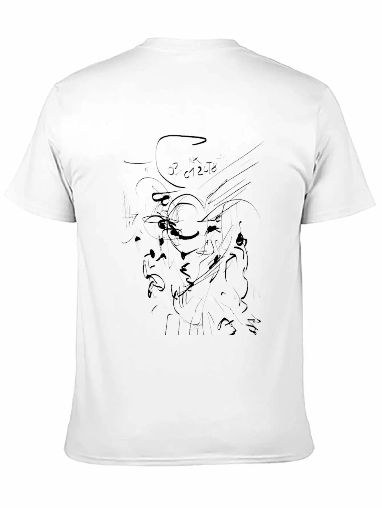 Sketch Unisex Casual T-Shirt – Clean Design For Daily Comfort