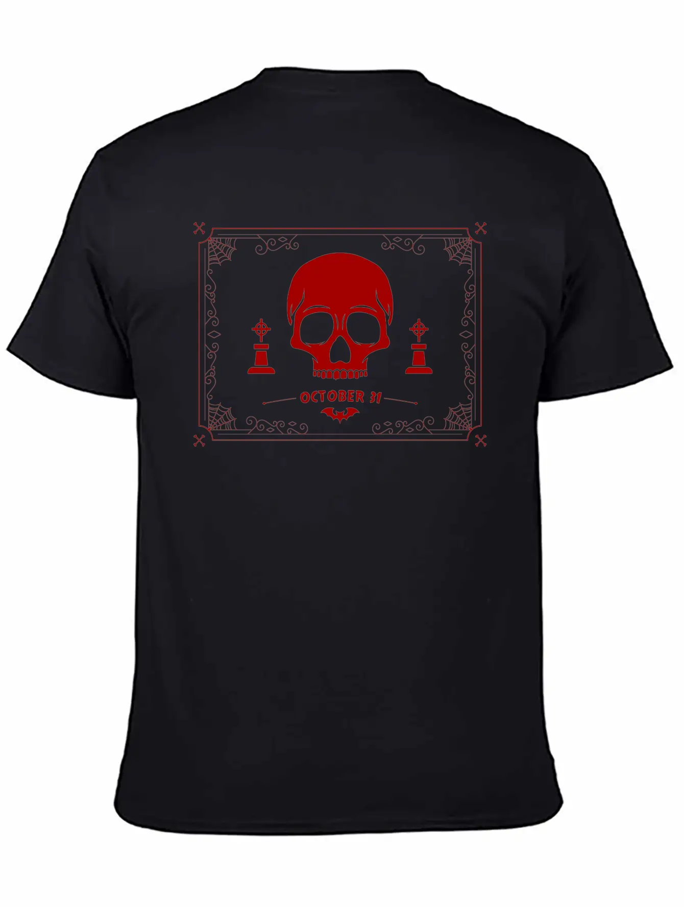 Skull Deamon Unisex Casual T-Shirt – Clean Design For Daily Comfort