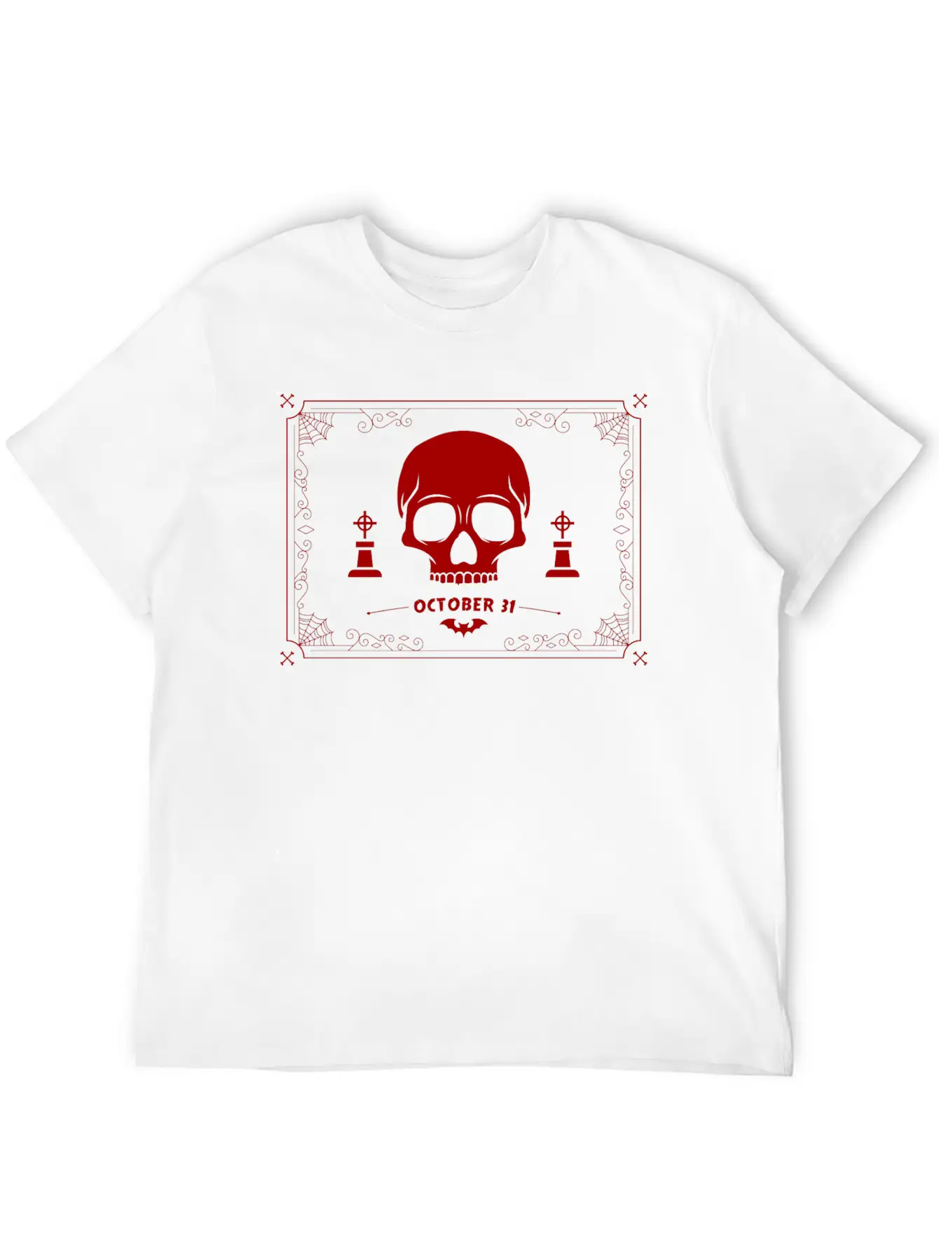 Skull Deamon Unisex Casual T-Shirt – Clean Design For Daily Comfort