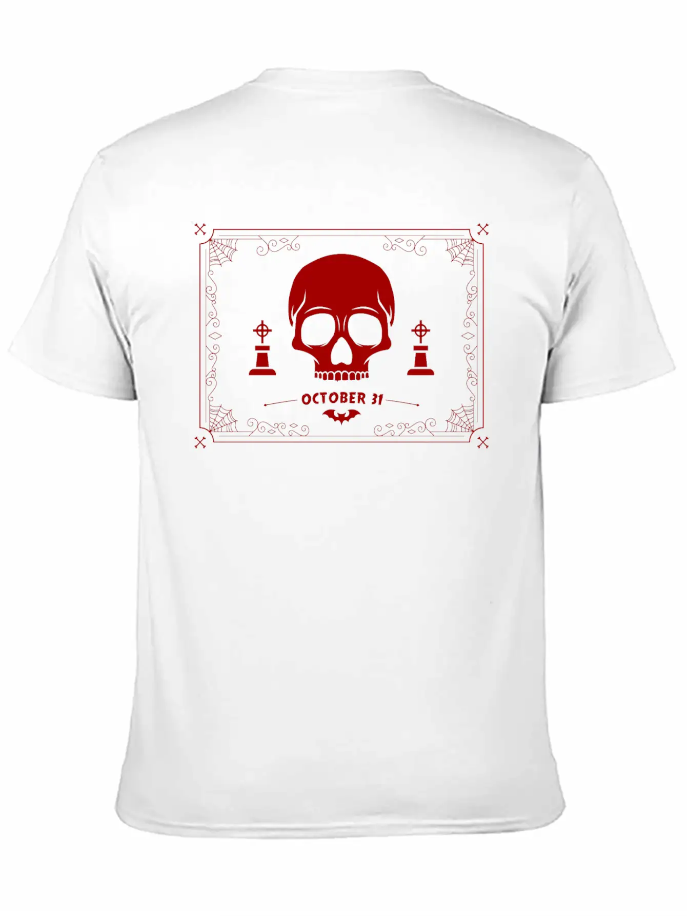 Skull Deamon Unisex Casual T-Shirt – Clean Design For Daily Comfort