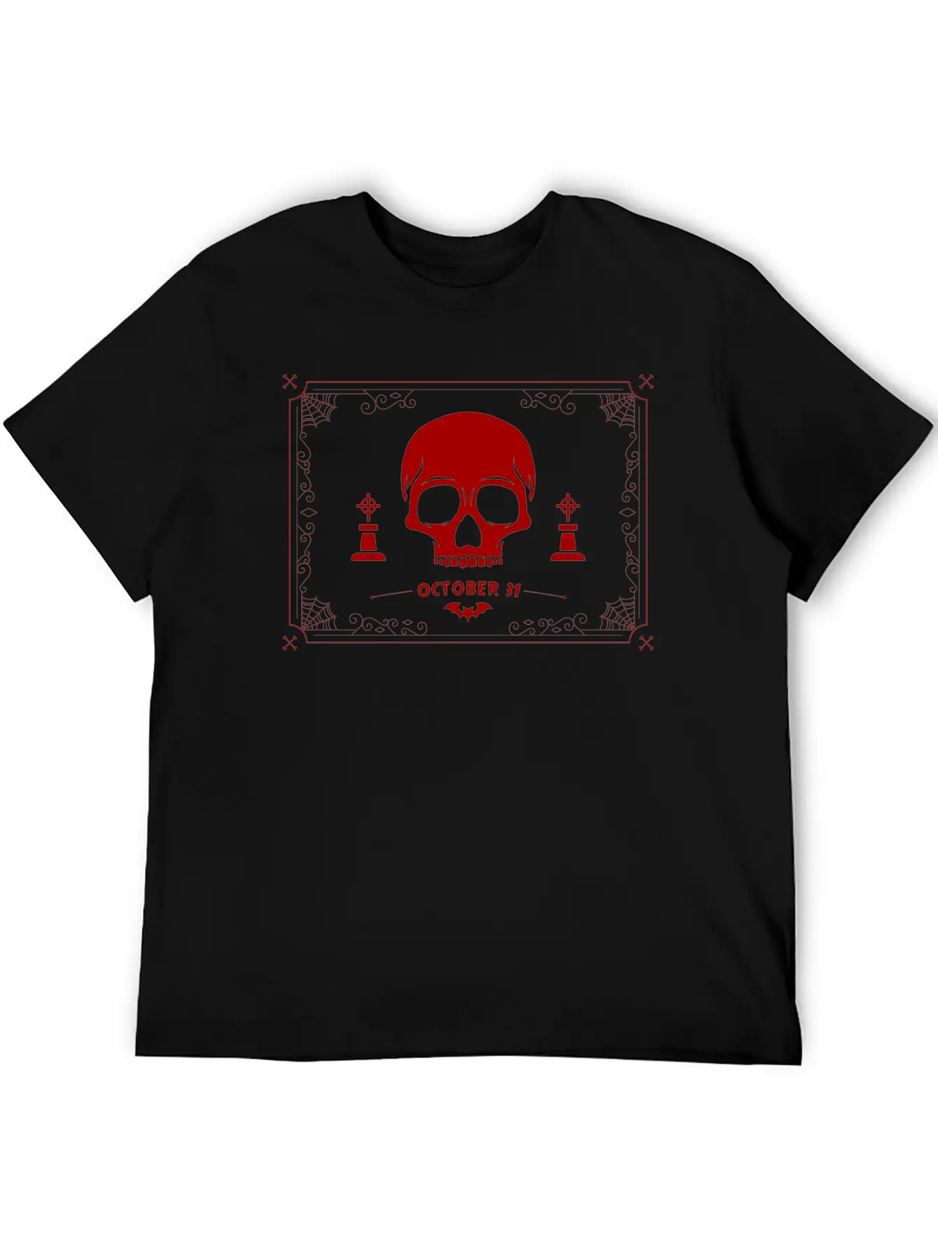 Skull Deamon Unisex Casual T-Shirt – Clean Design For Daily Comfort