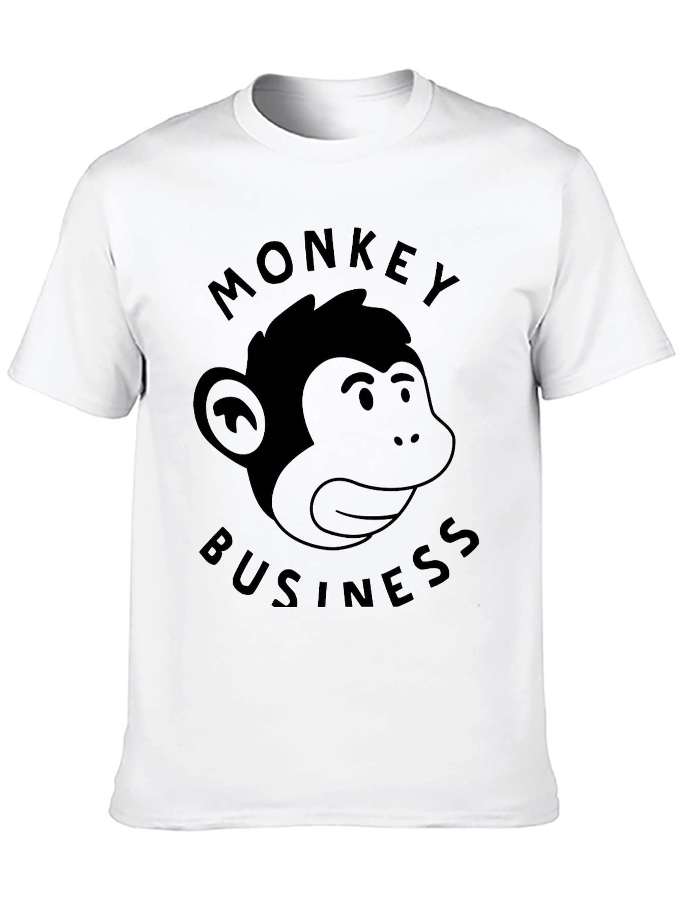 Monkey Business Graphic T-Shirt