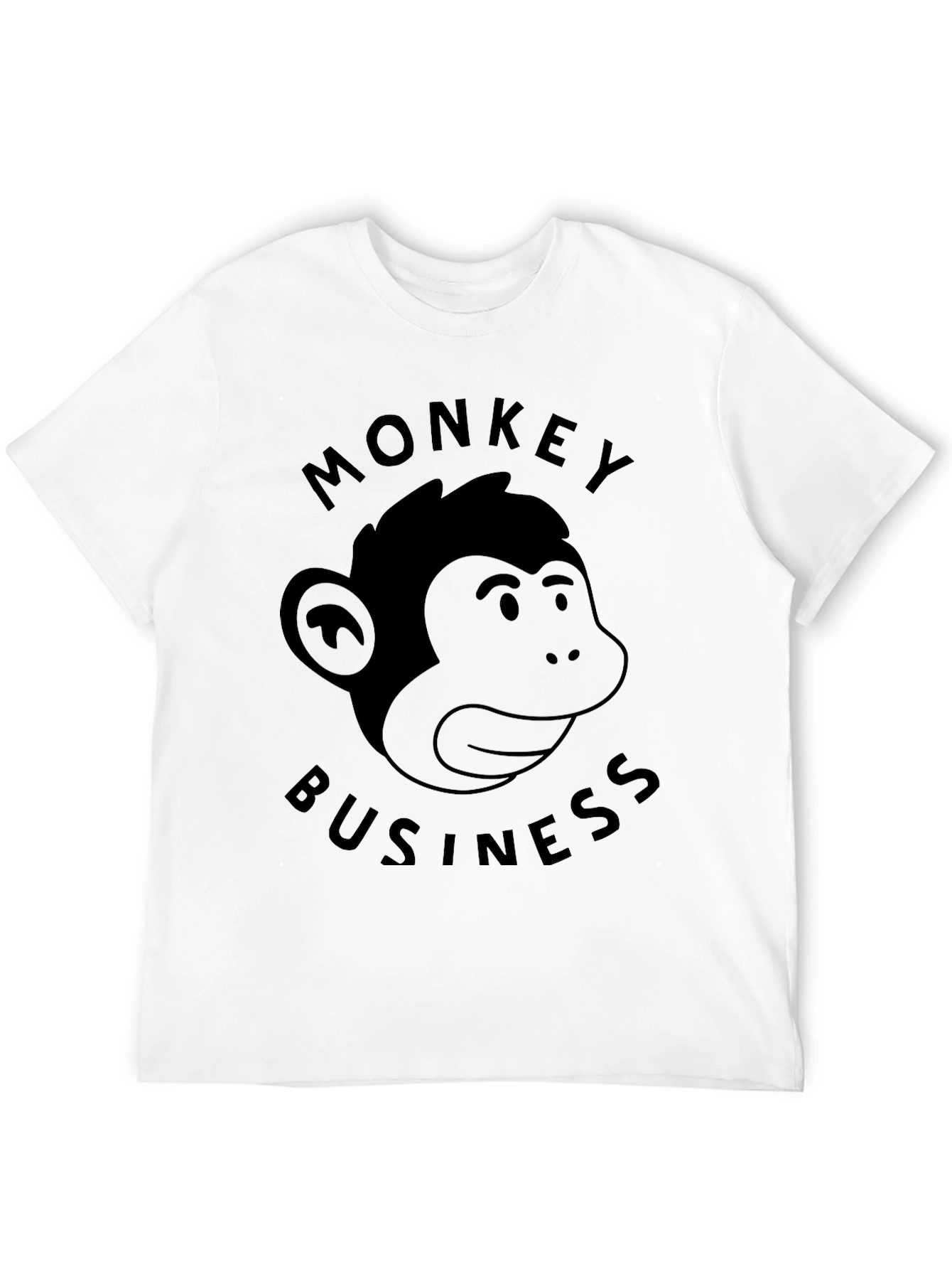 Monkey Business Graphic T-Shirt
