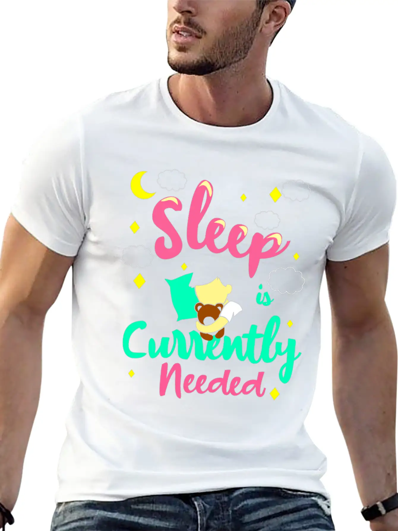 Sleep Is Currently Needed Unisex Casual T-Shirt – Clean Design For Daily Comfort