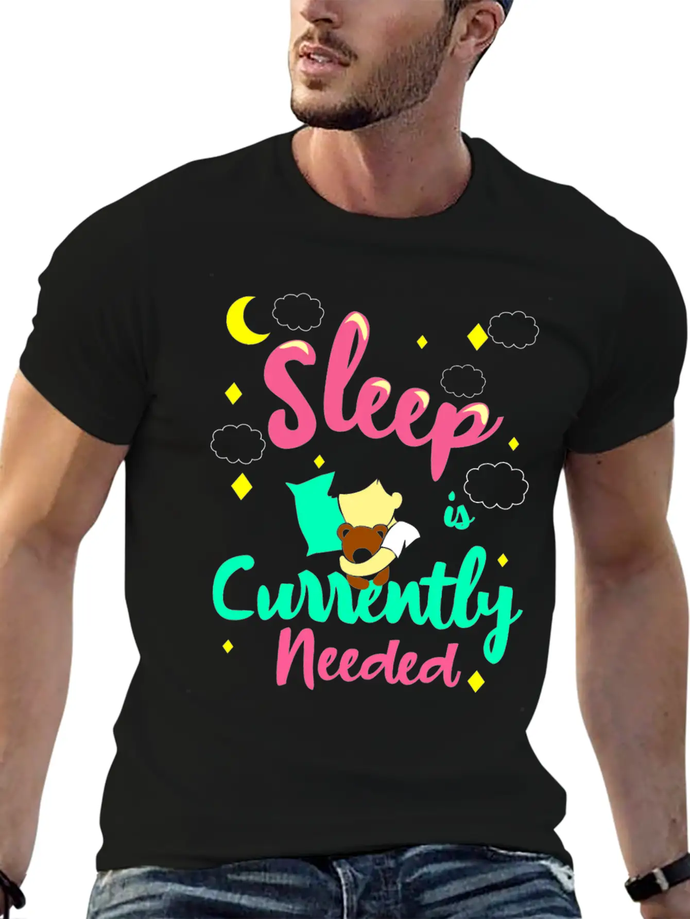 Sleep Is Currently Needed Unisex Casual T-Shirt – Clean Design For Daily Comfort
