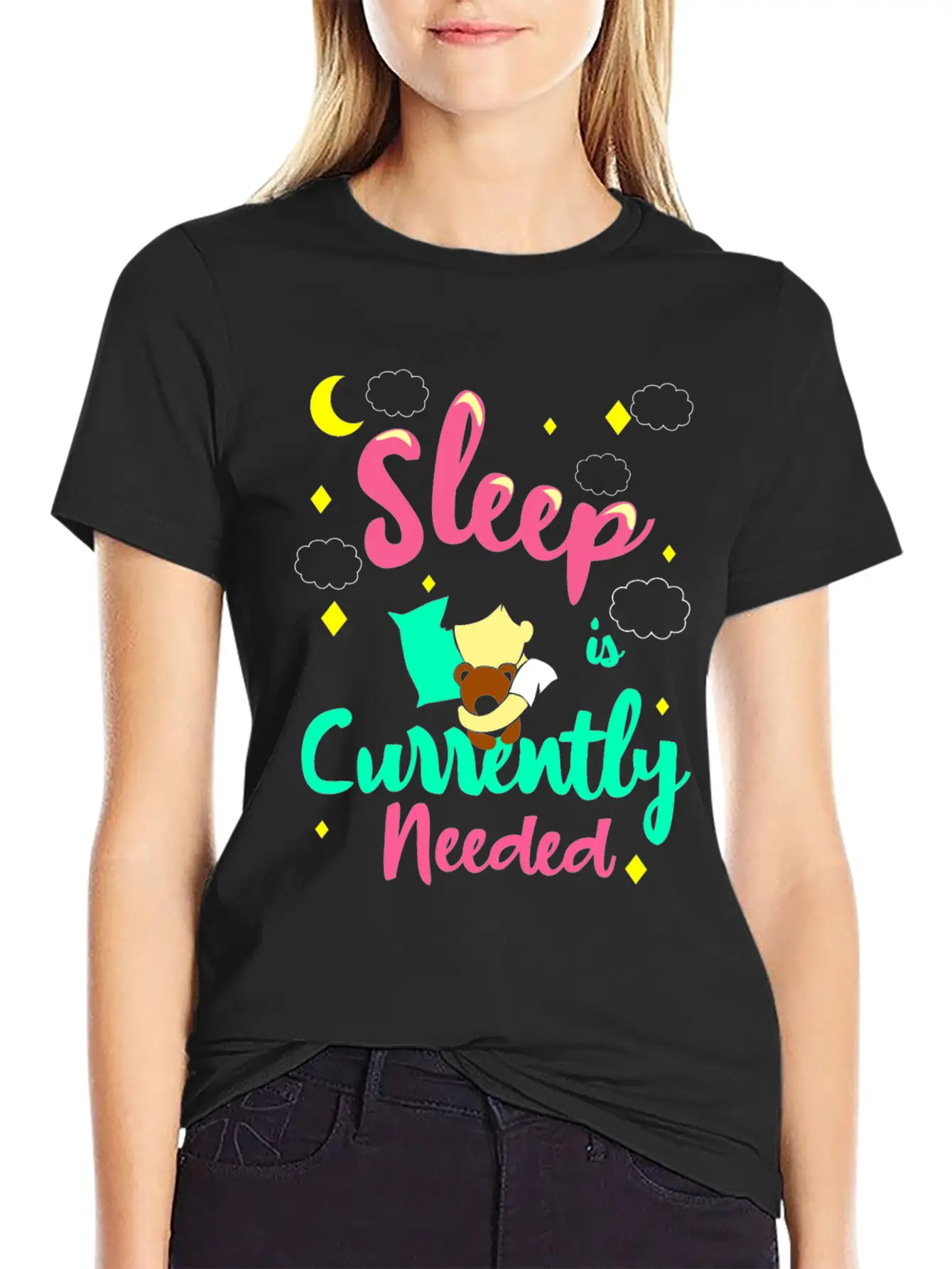Sleep Is Currently Needed Unisex Casual T-Shirt – Clean Design For Daily Comfort