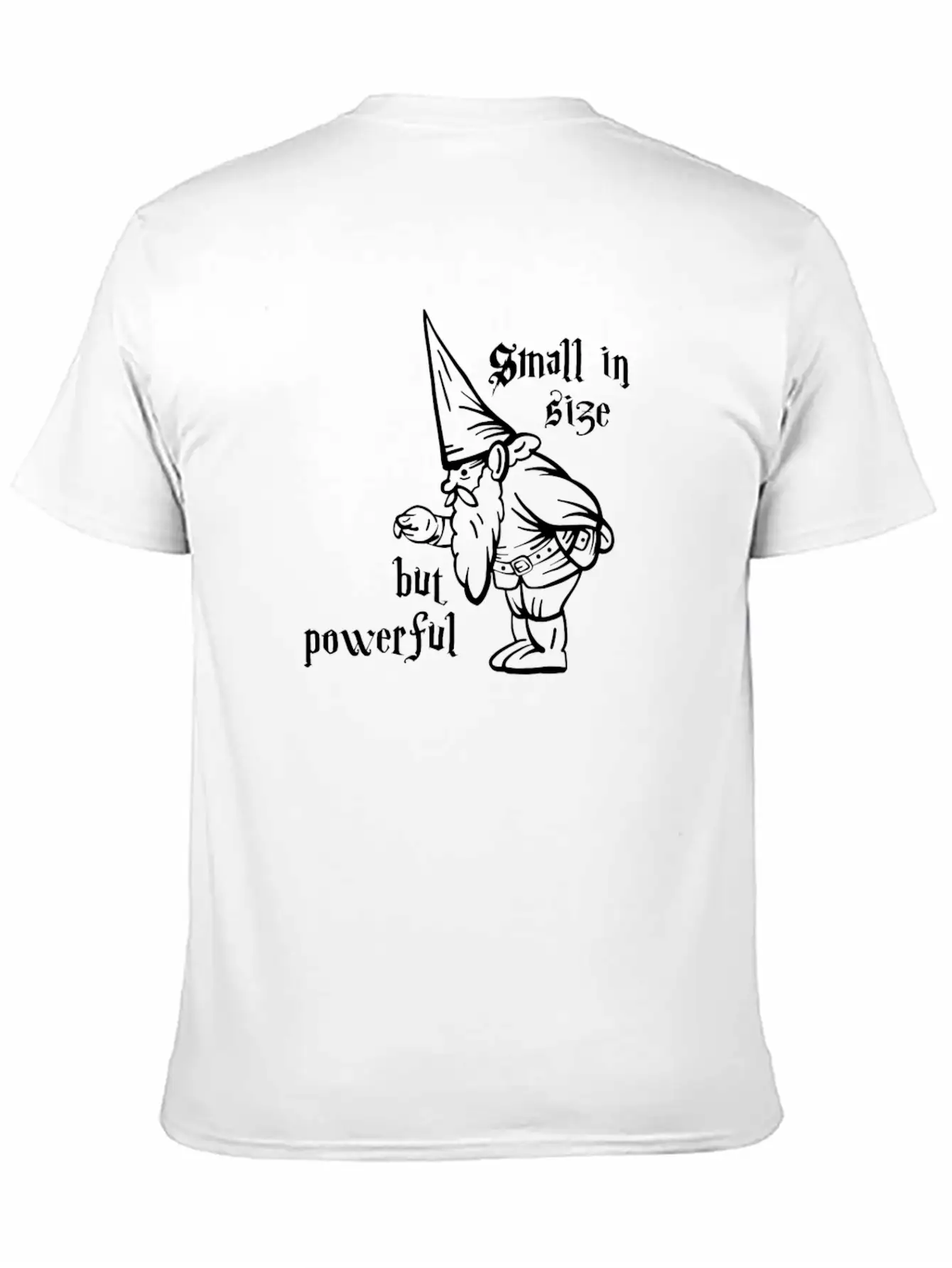 Small But Strong Unisex Casual T-Shirt – Clean Design For Daily Comfort