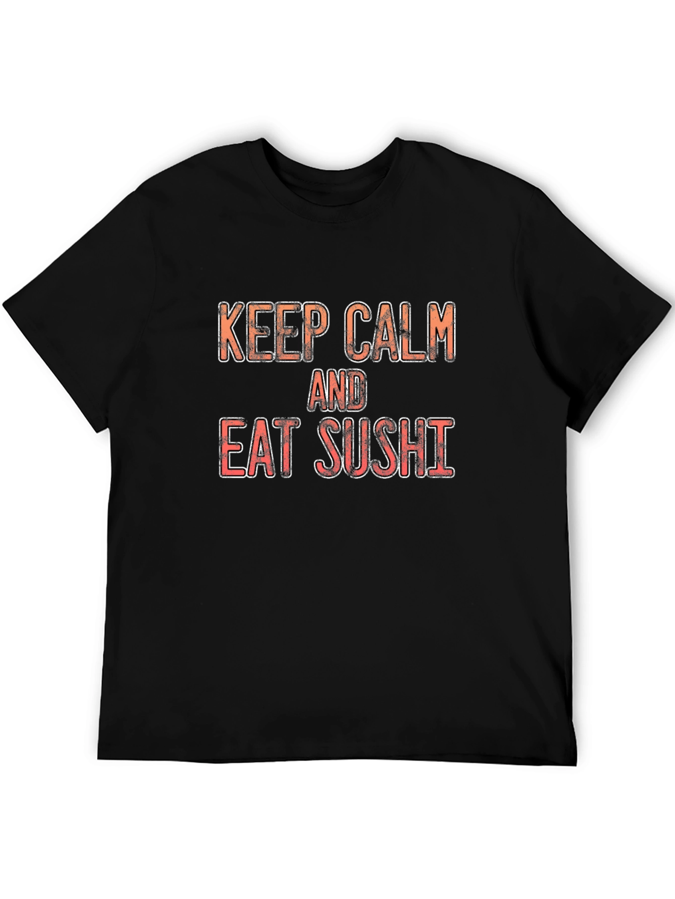 Keep Calm and Eat Sushi Graphic Tee