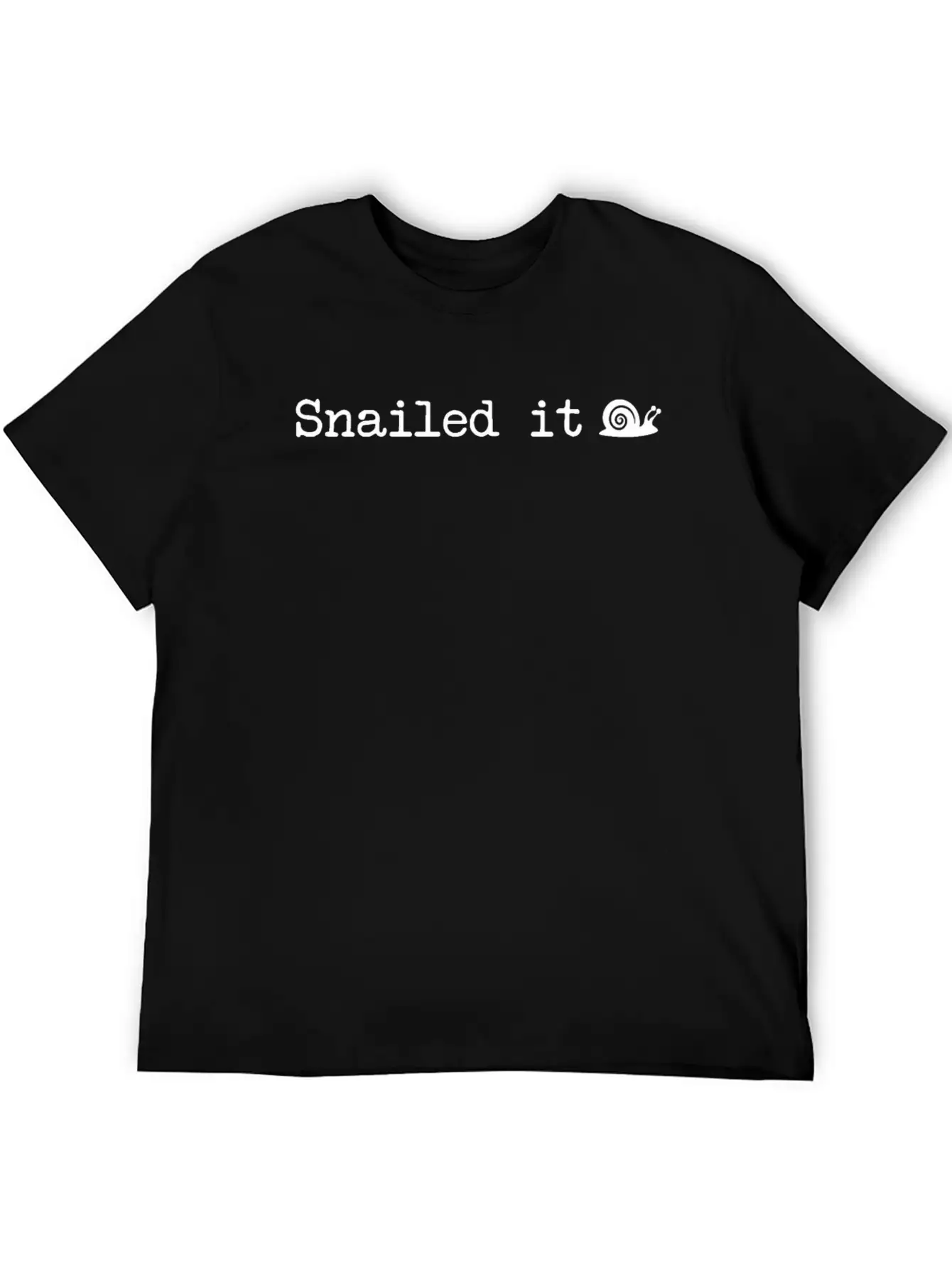 Snailed It Unisex Casual T-Shirt – Clean Design For Daily Comfort
