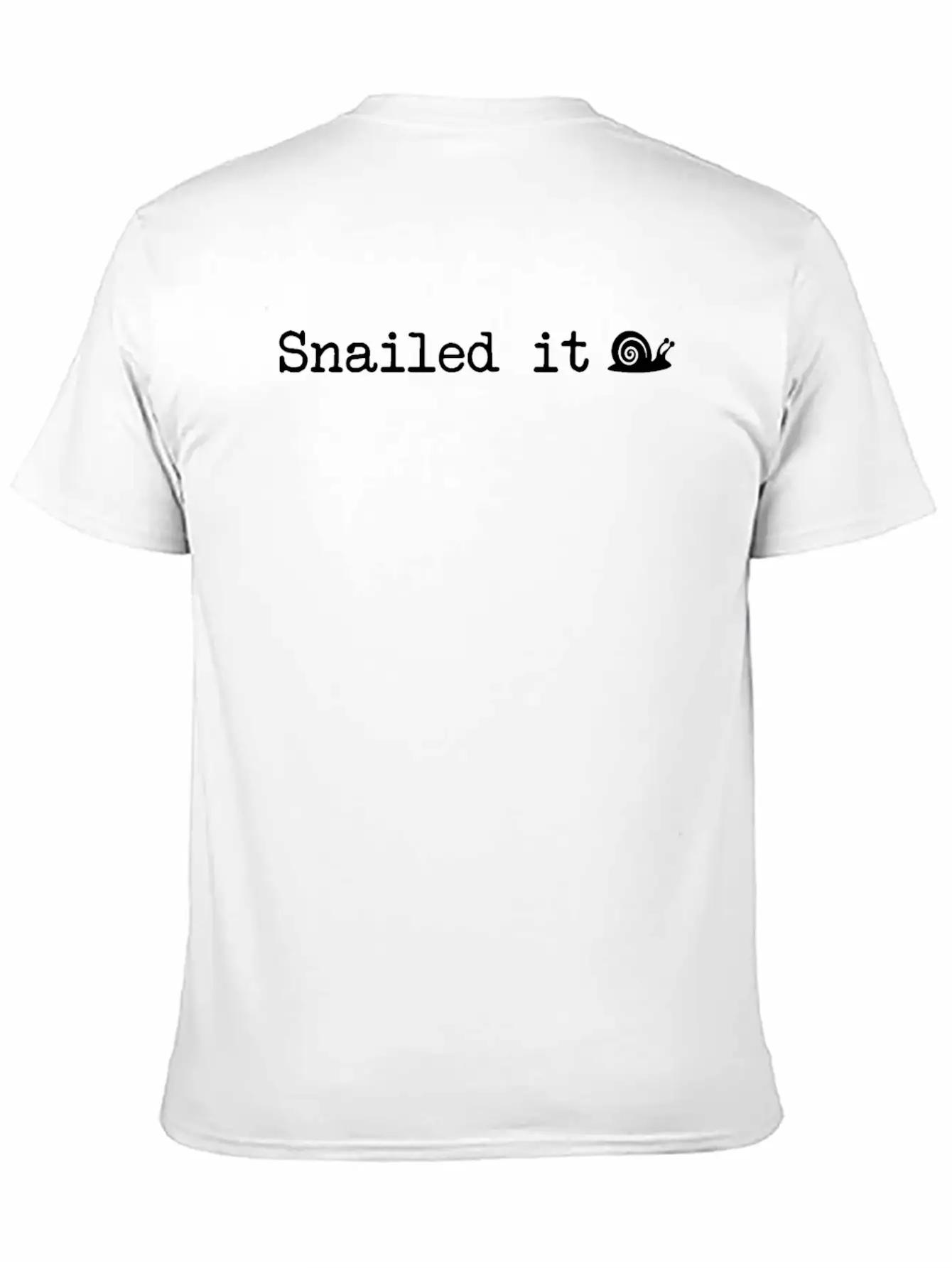 Snailed It Unisex Casual T-Shirt – Clean Design For Daily Comfort