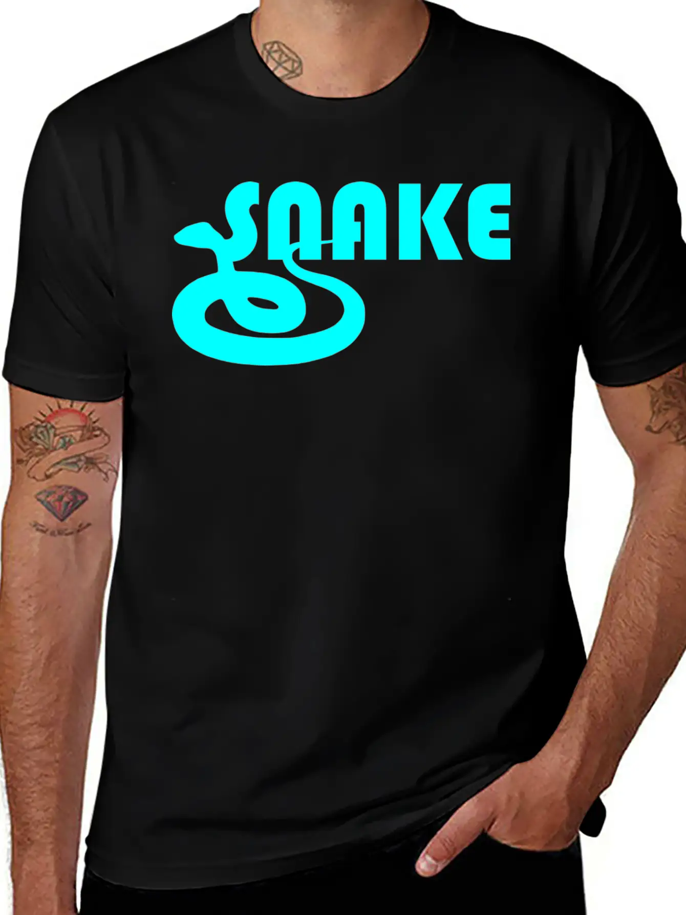 Snake Unisex Casual T-Shirt – Clean Design For Daily Comfort