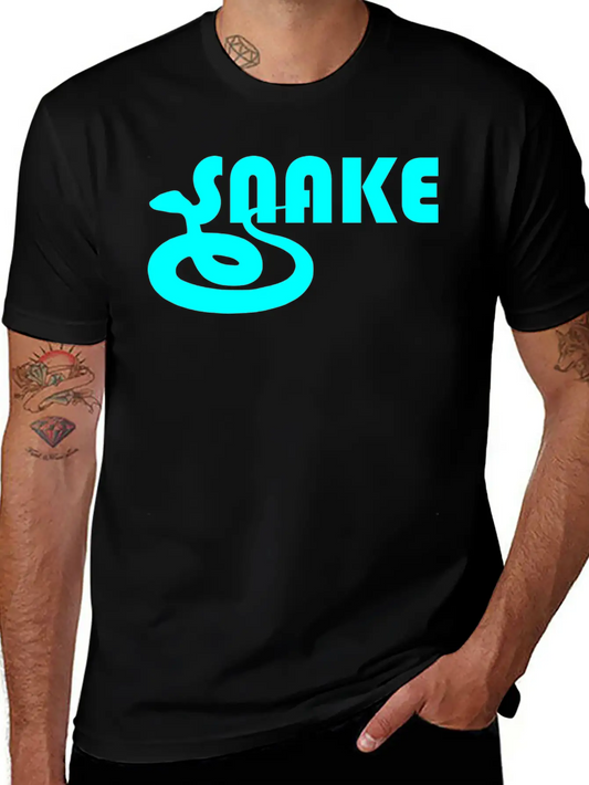 Snake Unisex Casual T-Shirt – Clean Design For Daily Comfort