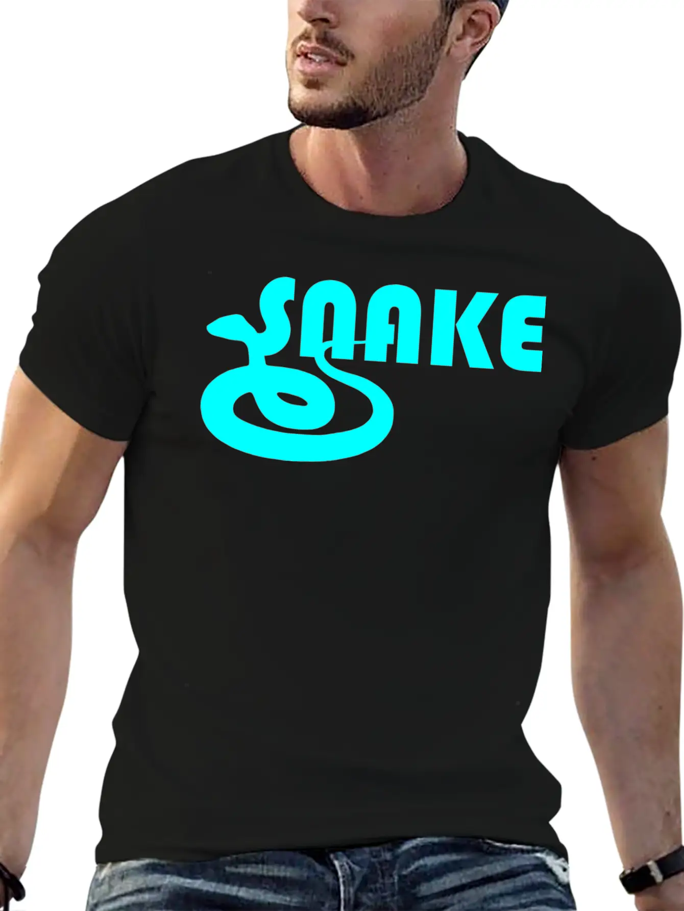 Snake Unisex Casual T-Shirt – Clean Design For Daily Comfort