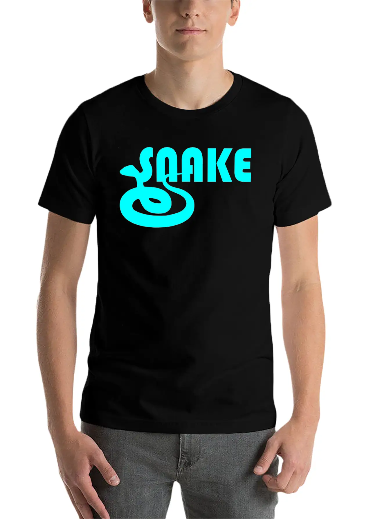Snake Unisex Casual T-Shirt – Clean Design For Daily Comfort