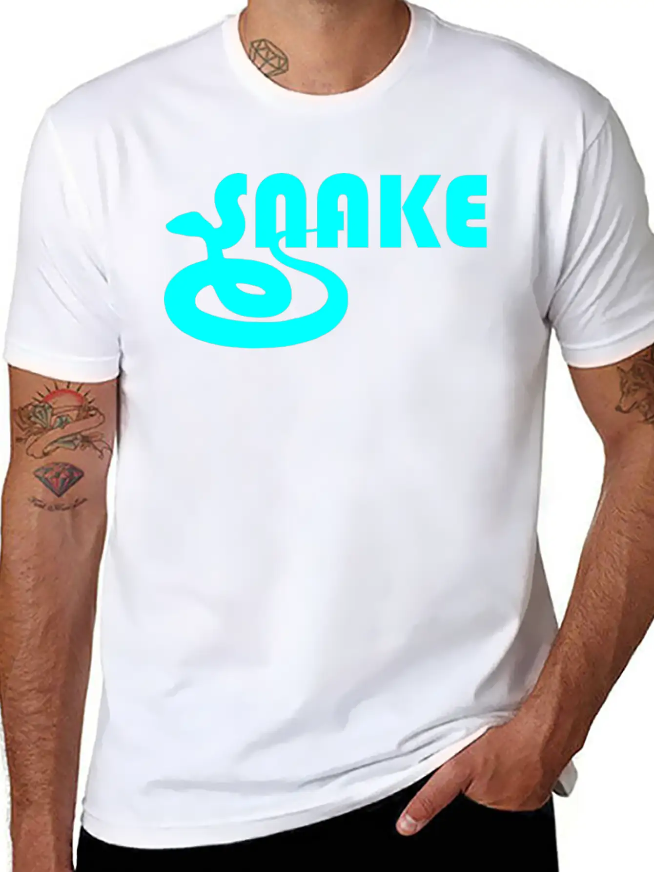 Snake Unisex Casual T-Shirt – Clean Design For Daily Comfort