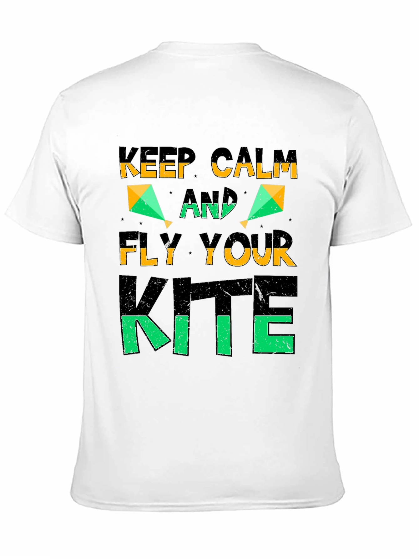 Keep Calm and Fly Your Kite Graphic T-Shirt