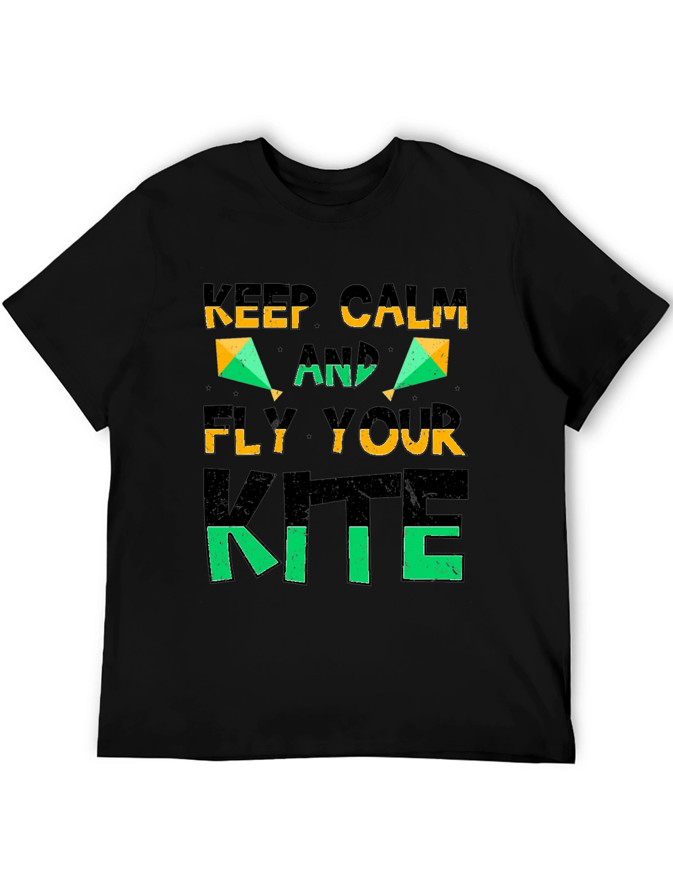Keep Calm and Fly Your Kite Graphic T-Shirt