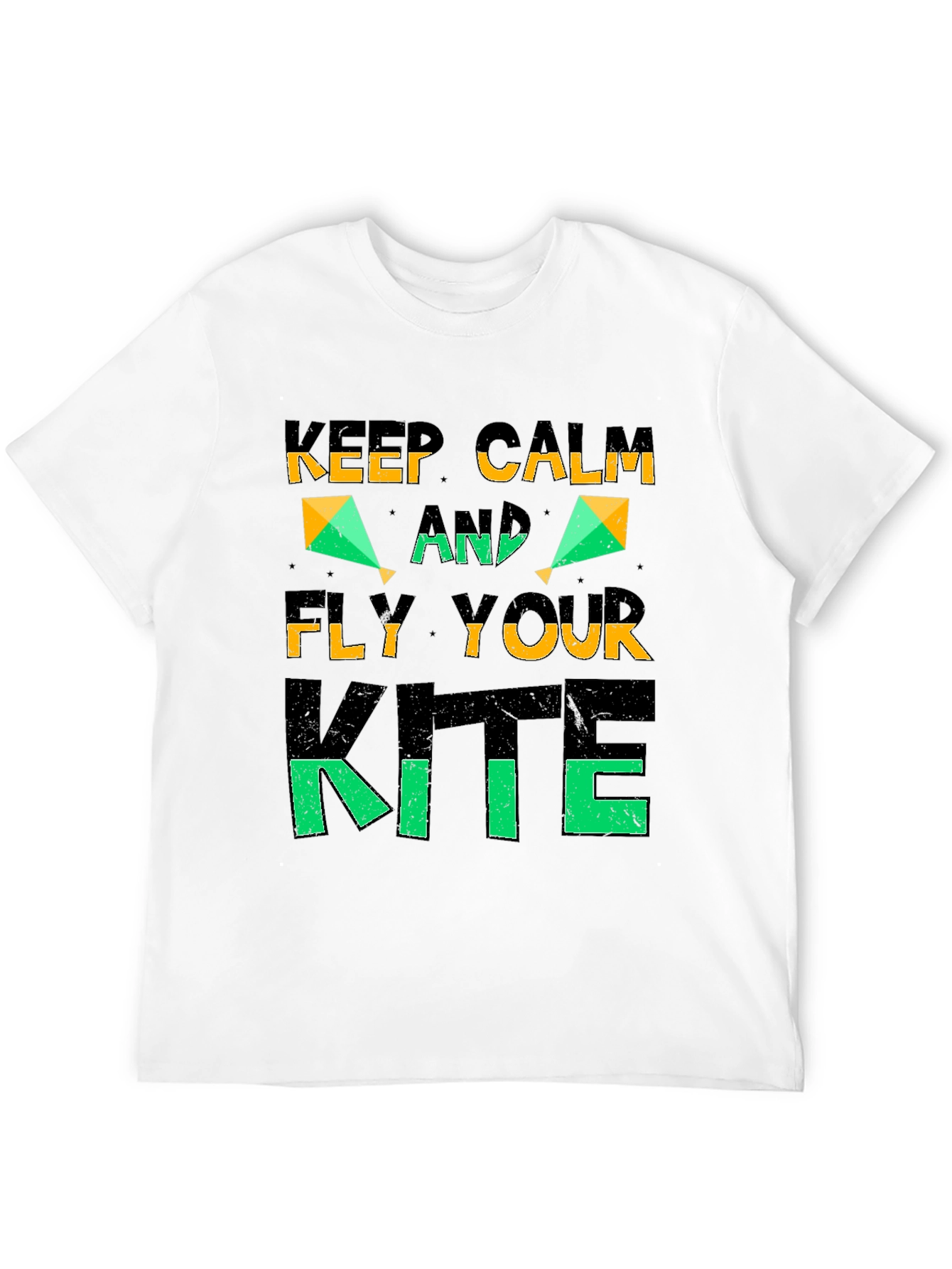 Keep Calm and Fly Your Kite Graphic T-Shirt