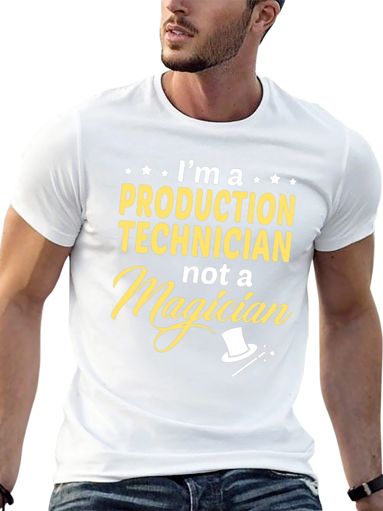 Production Technician T-Shirt - Not a Magician