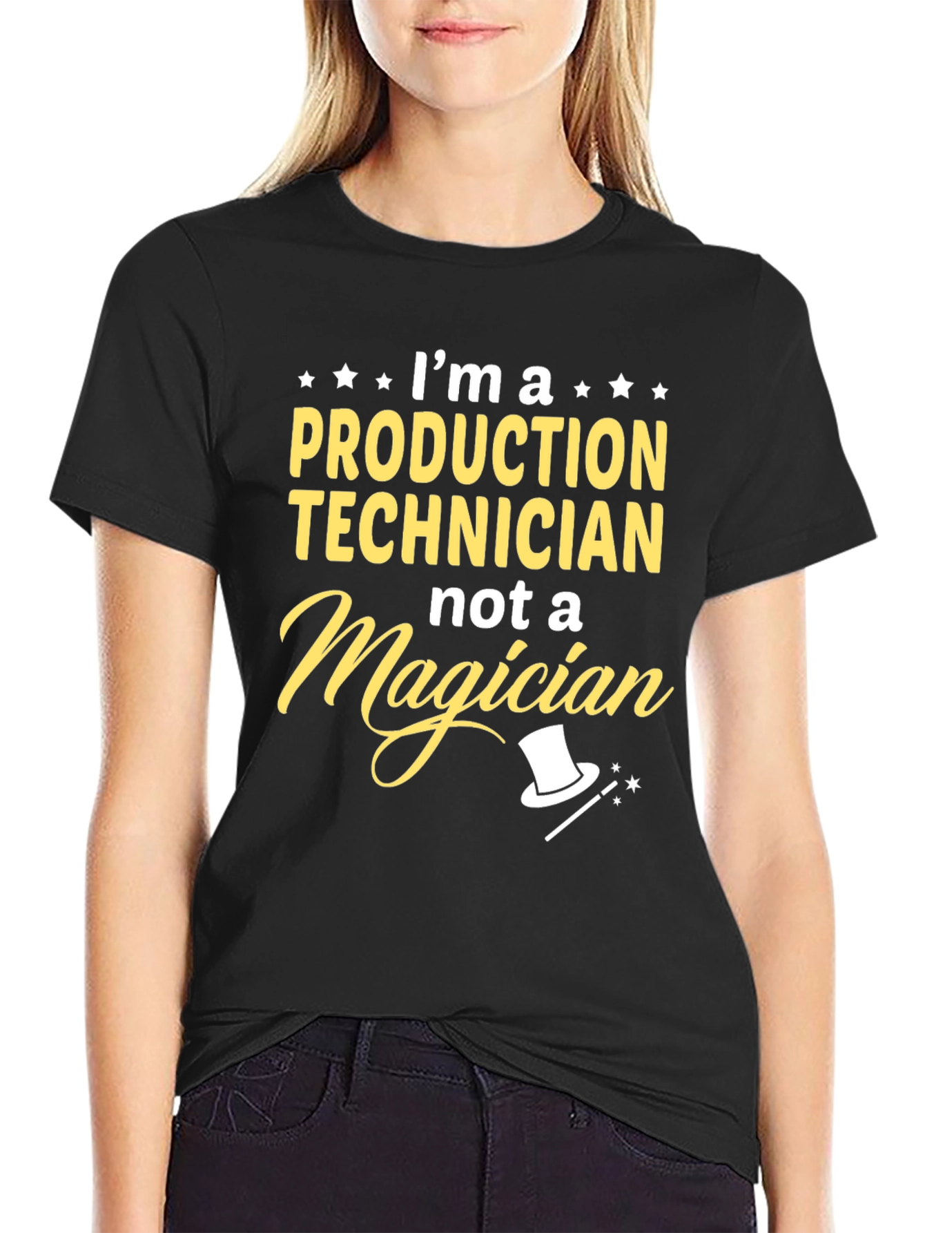 Production Technician T-Shirt - Not a Magician