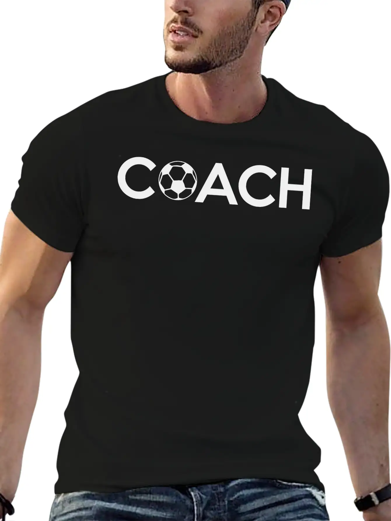 Soccer Coach Unisex Casual T-Shirt – Clean Design For Daily Comfort