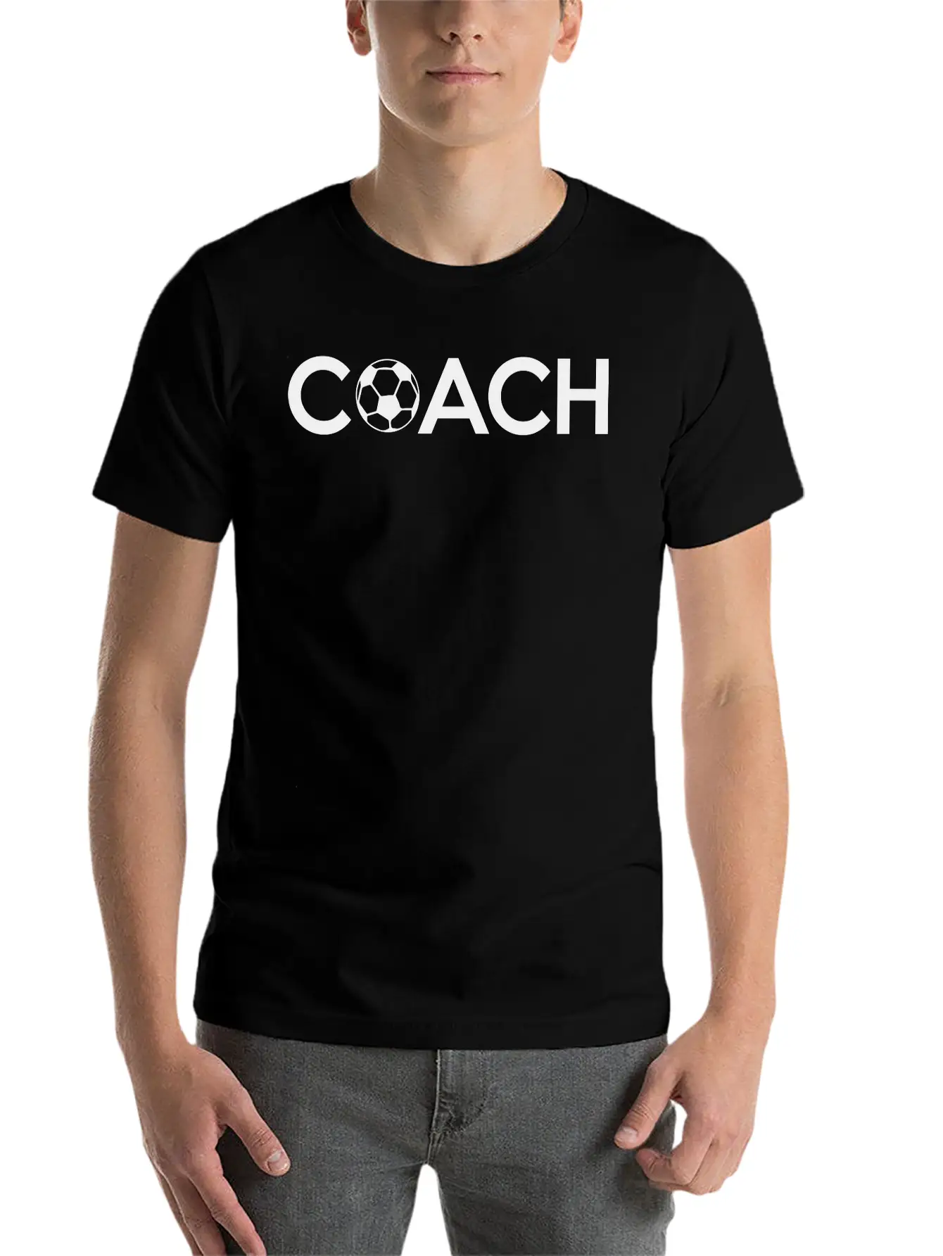 Soccer Coach Unisex Casual T-Shirt – Clean Design For Daily Comfort