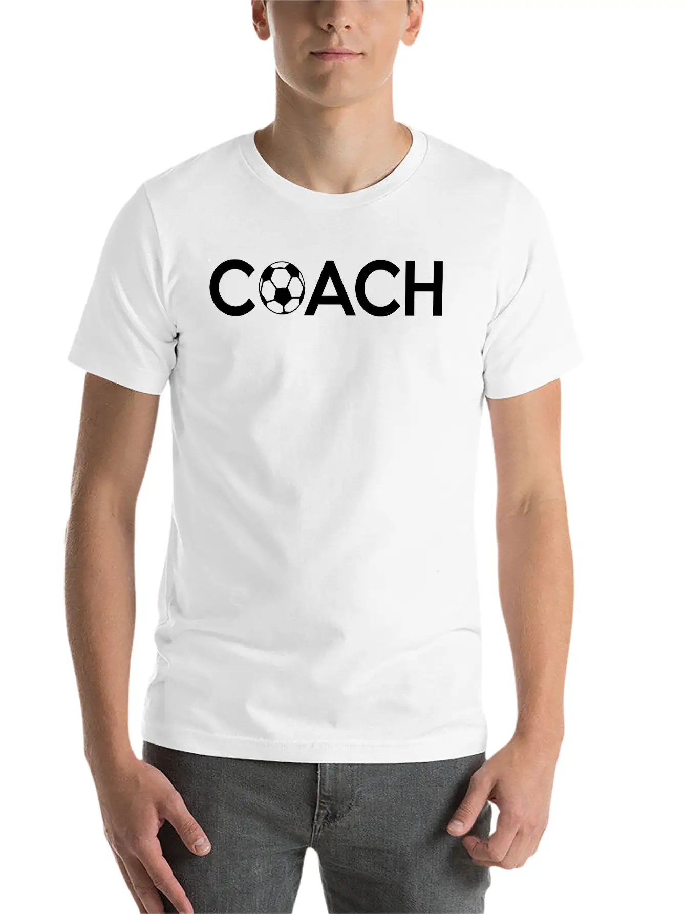 Soccer Coach Unisex Casual T-Shirt – Clean Design For Daily Comfort