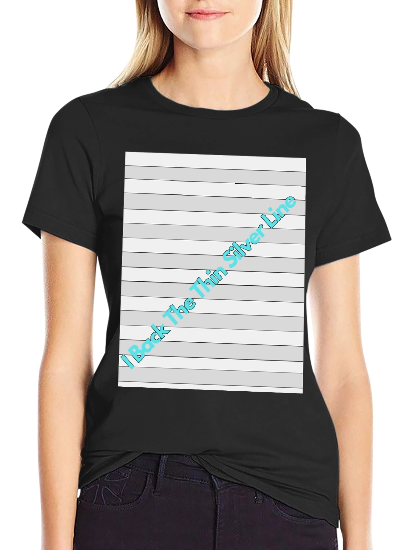 I Back The Thin Silver Line T-Shirt
