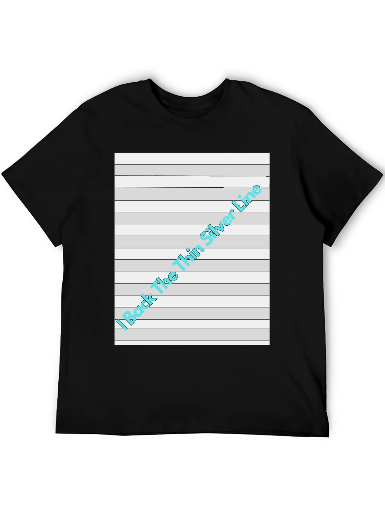 I Back The Thin Silver Line T-Shirt