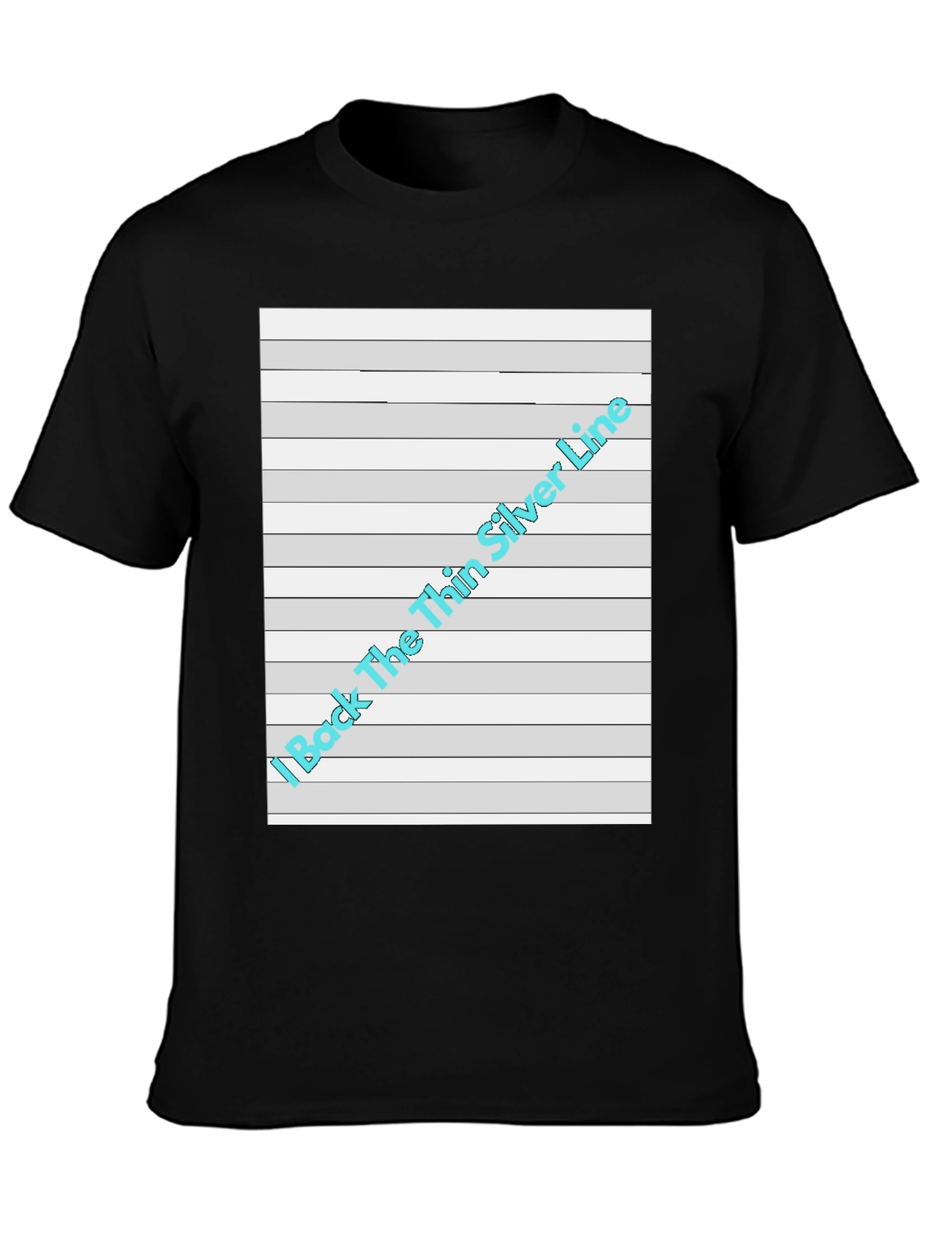 I Back The Thin Silver Line T-Shirt