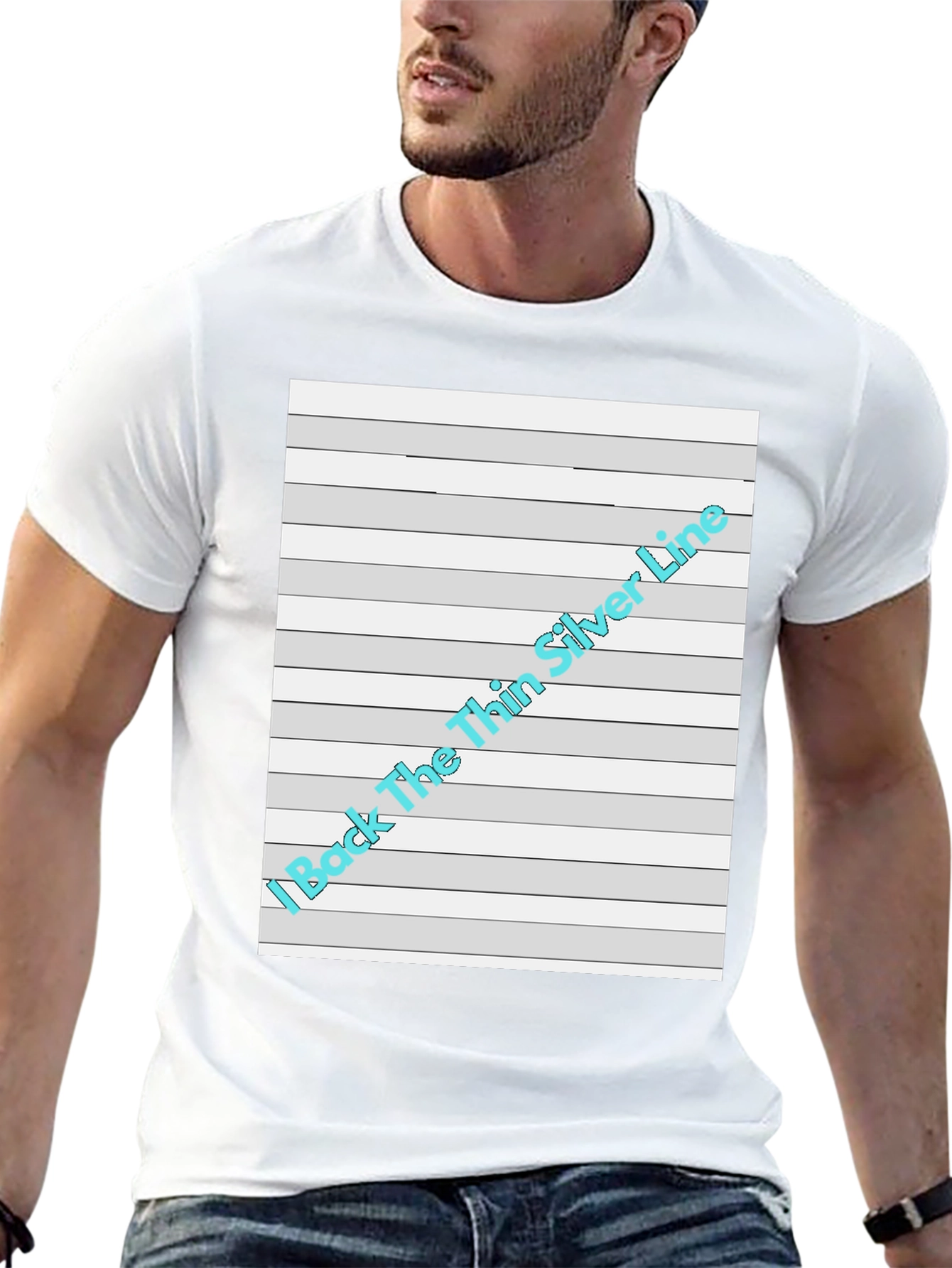 I Back The Thin Silver Line T-Shirt