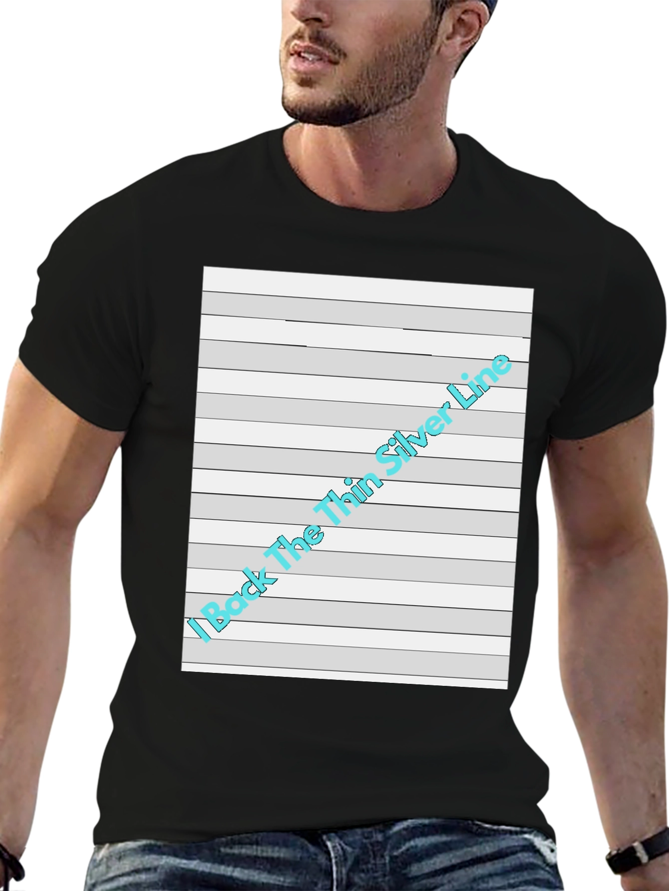 I Back The Thin Silver Line T-Shirt