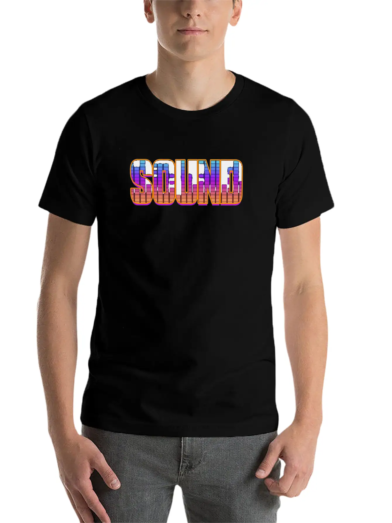Sound Engineer Music Design Sound Guy Gift Unisex Casual T-Shirt – Clean Design For Daily Comfort