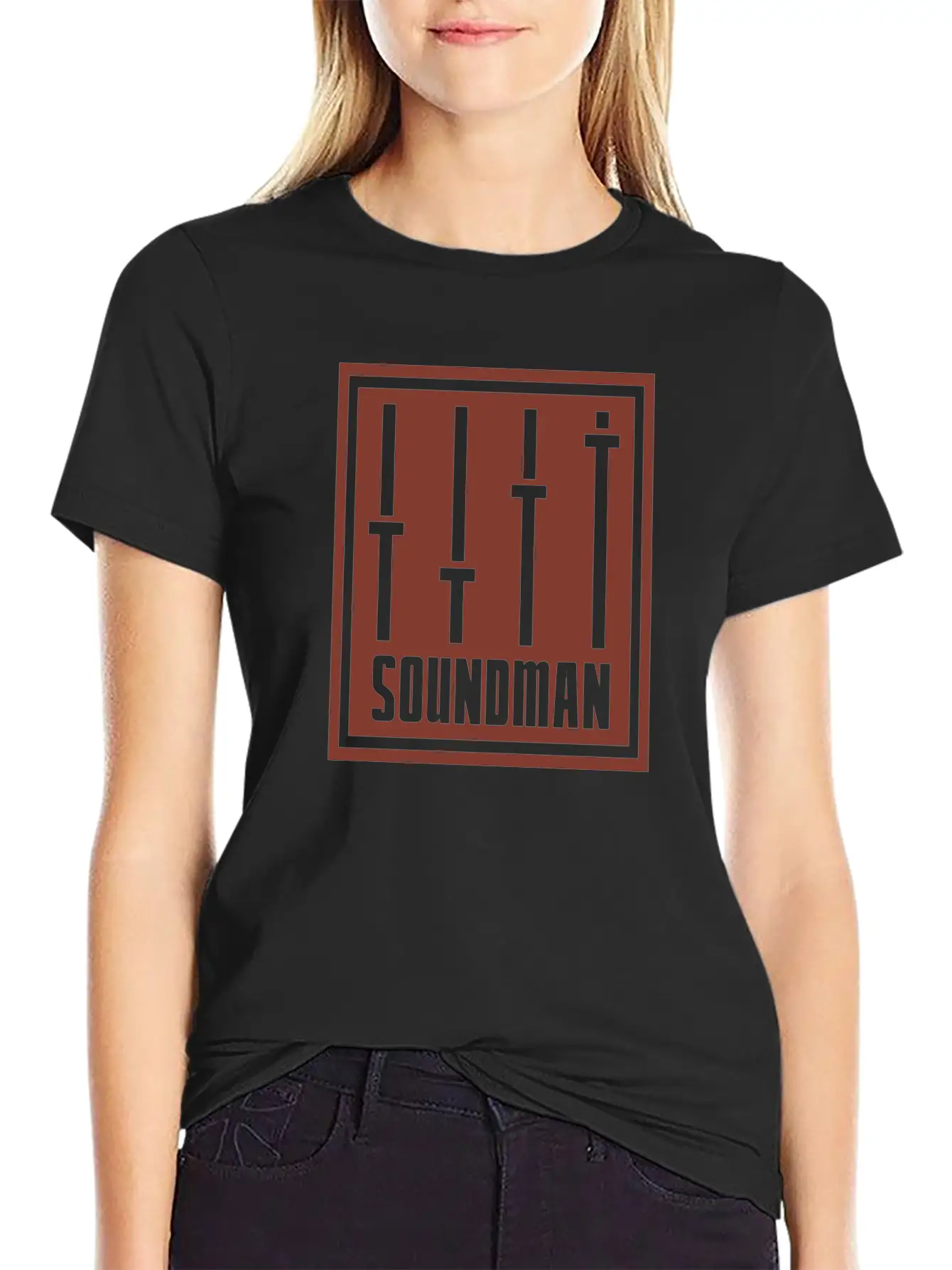Soundman Unisex Casual T-Shirt – Clean Design For Daily Comfort