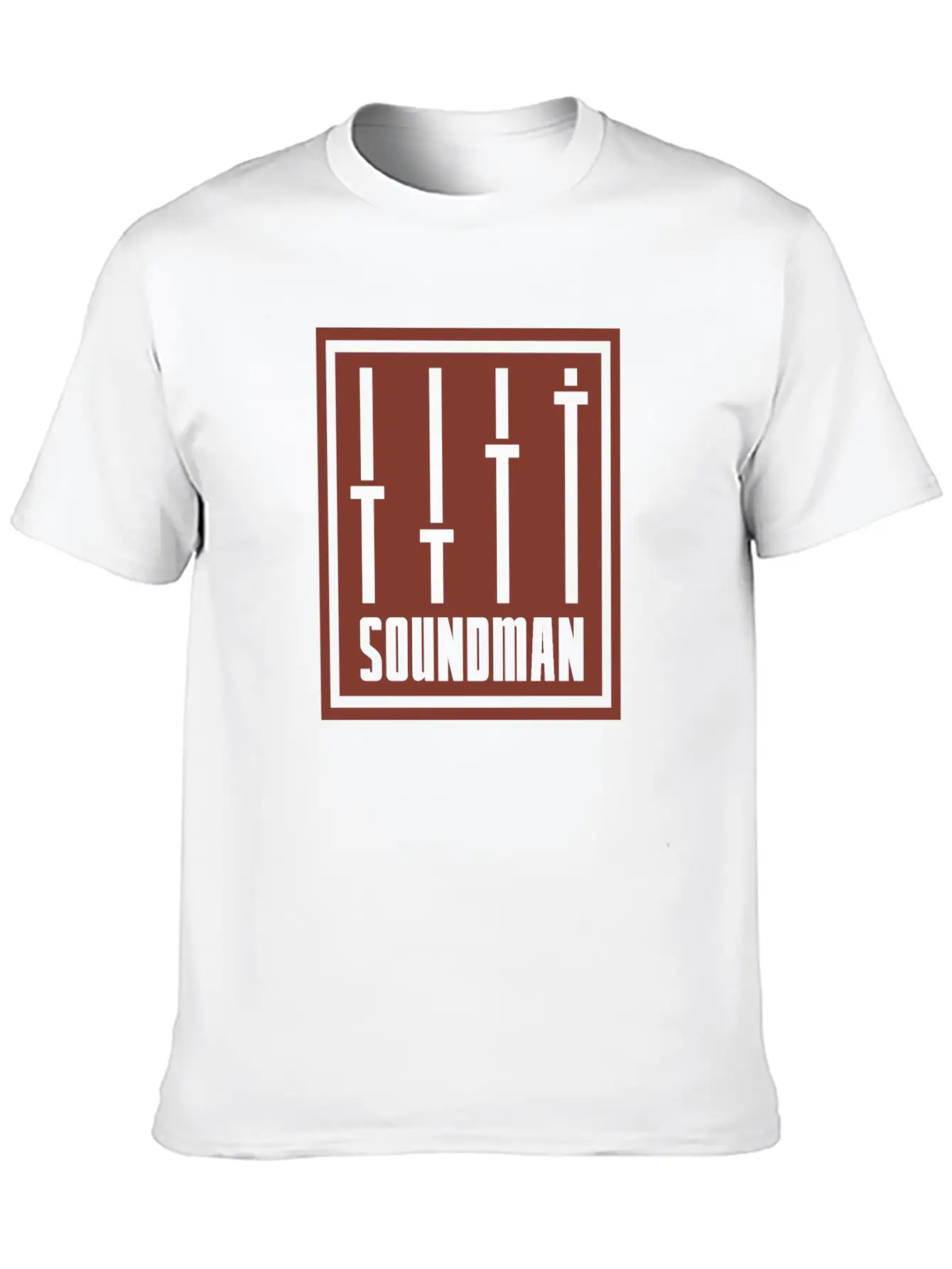 Soundman Unisex Casual T-Shirt – Clean Design For Daily Comfort