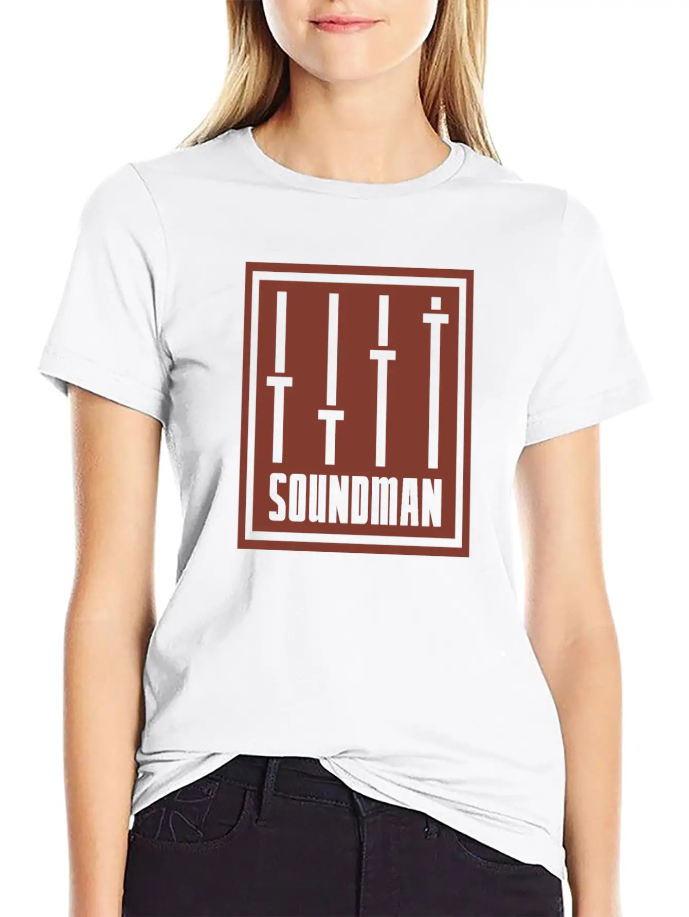 Soundman Unisex Casual T-Shirt – Clean Design For Daily Comfort