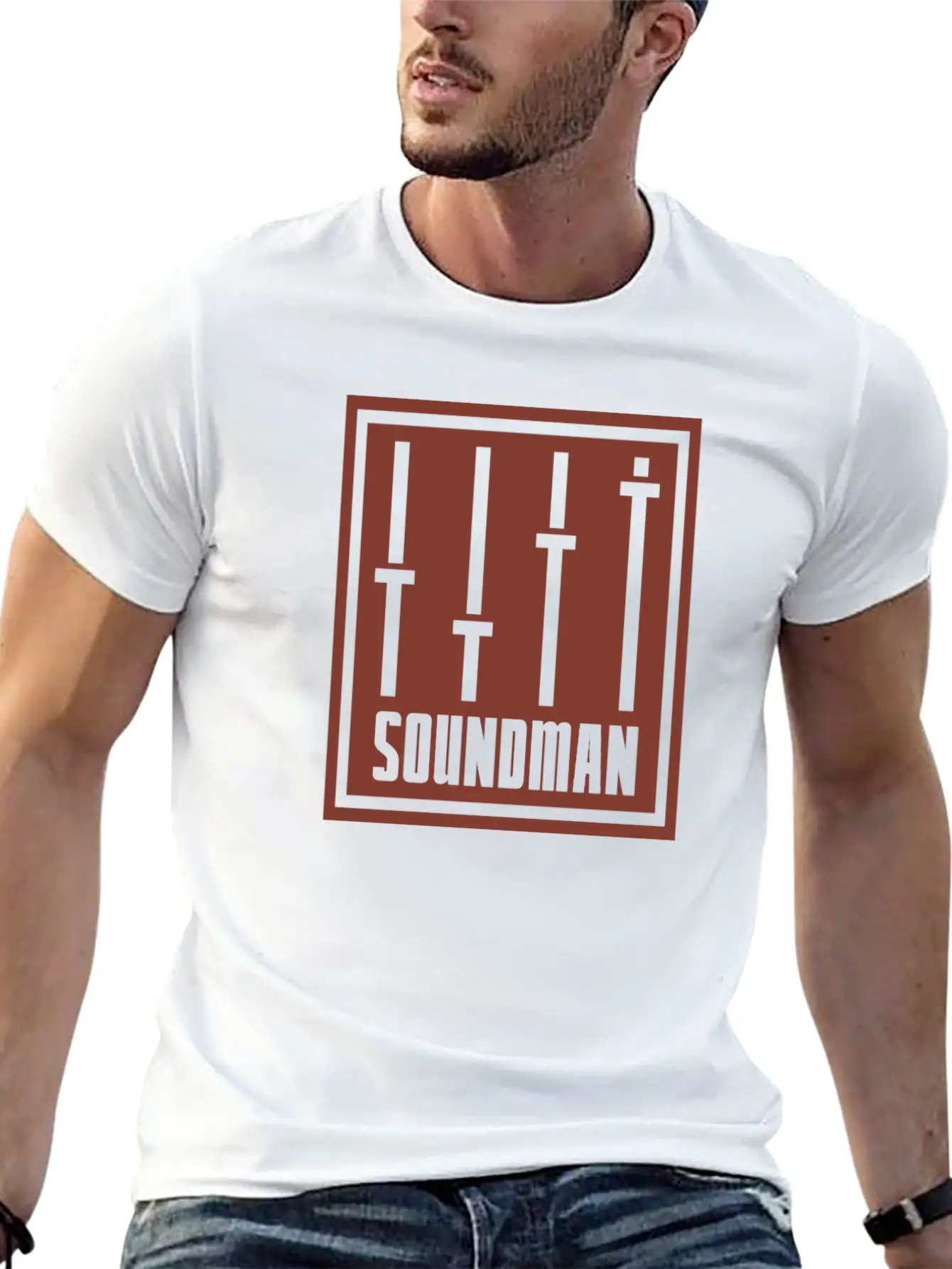 Soundman Unisex Casual T-Shirt – Clean Design For Daily Comfort