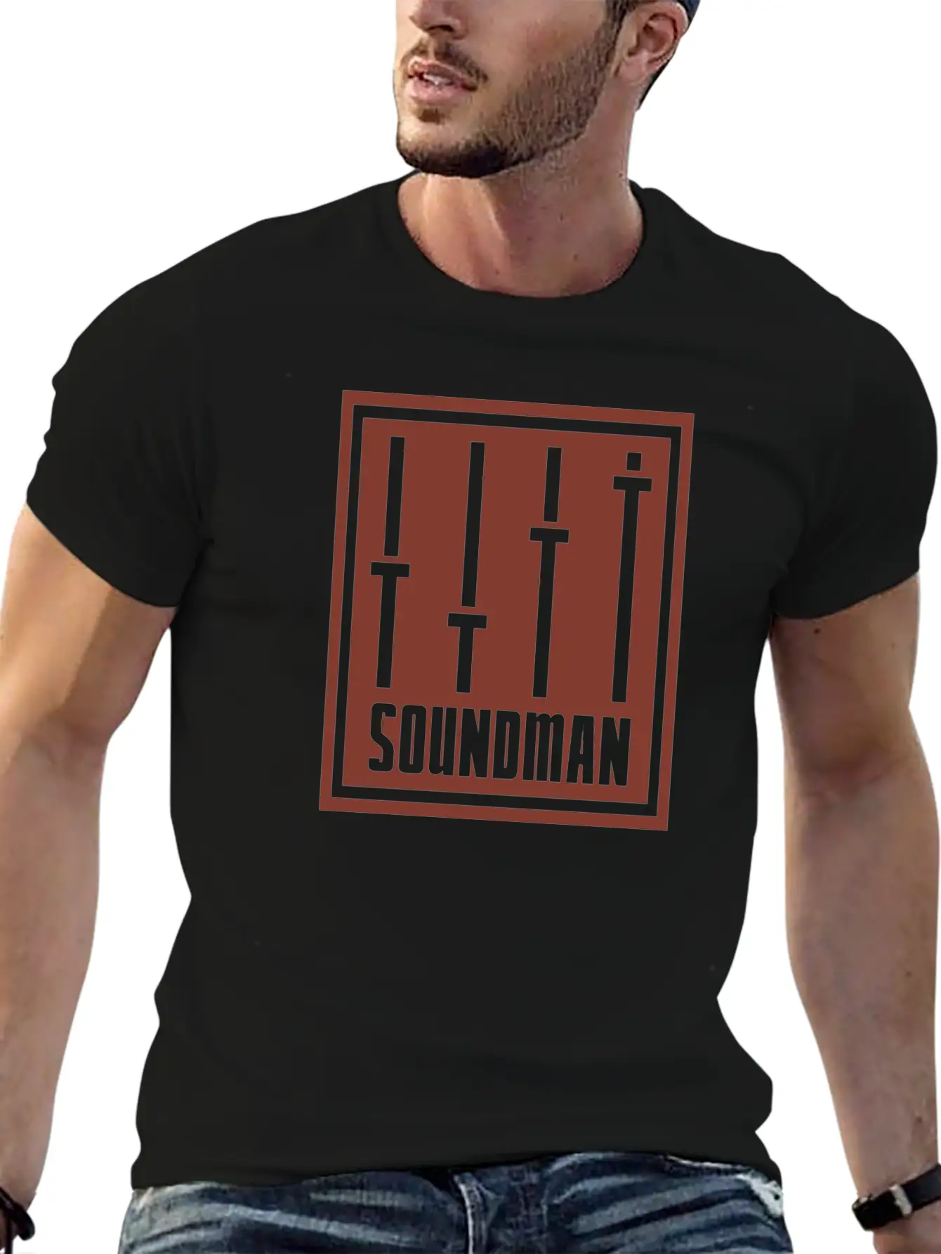 Soundman Unisex Casual T-Shirt – Clean Design For Daily Comfort