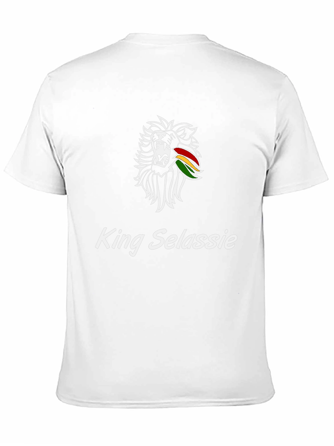 King Selassie Lion T-Shirt - Reggae Inspired