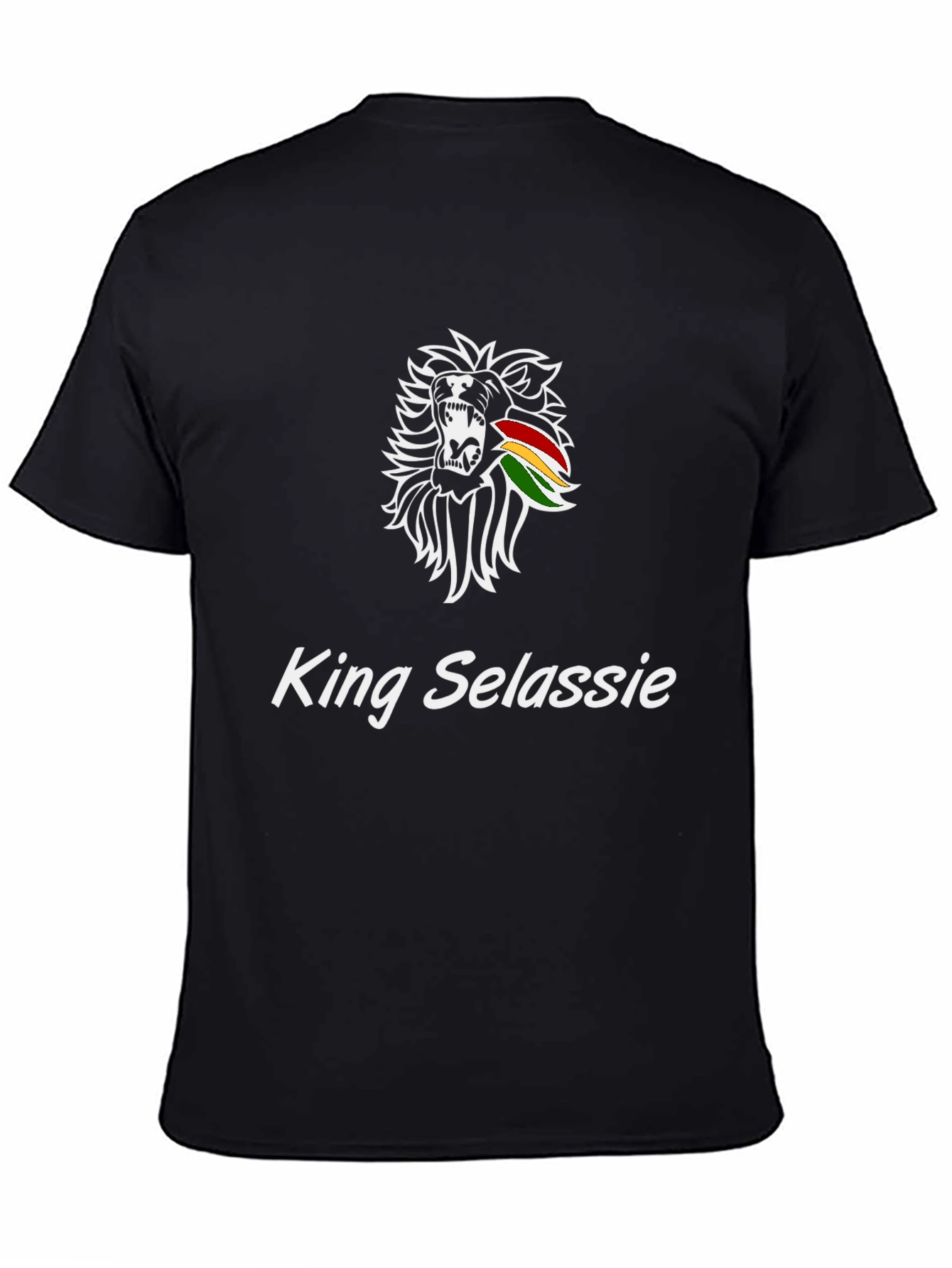 King Selassie Lion T-Shirt - Reggae Inspired