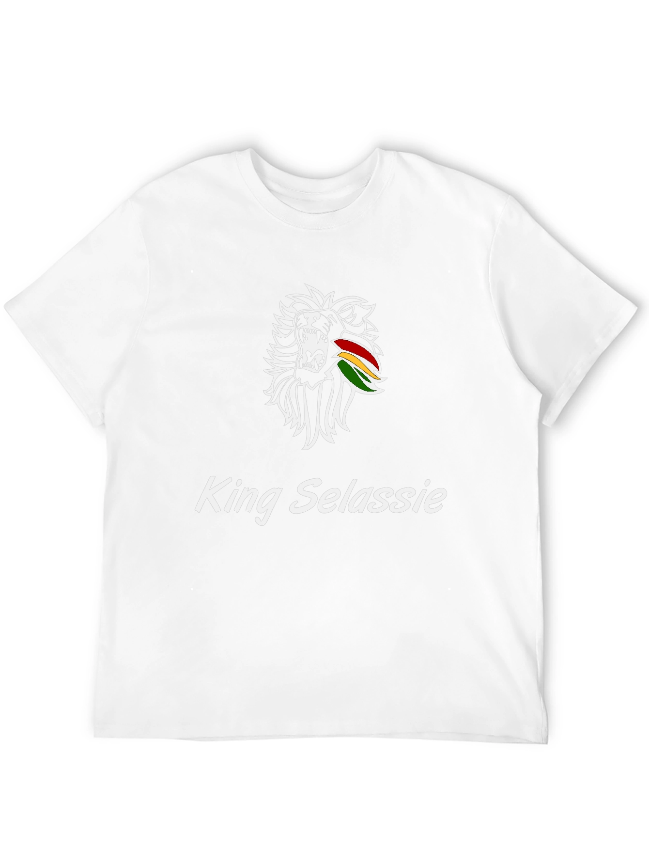 King Selassie Lion T-Shirt - Reggae Inspired