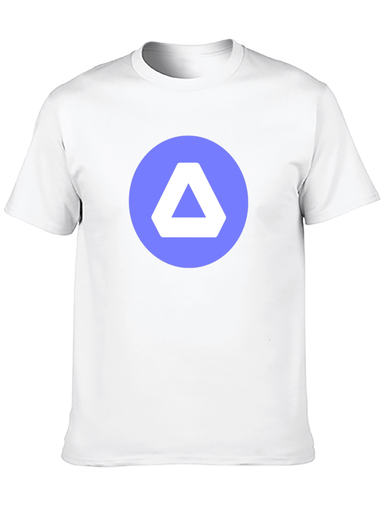 Minimalist Delta Logo Black T-Shirt